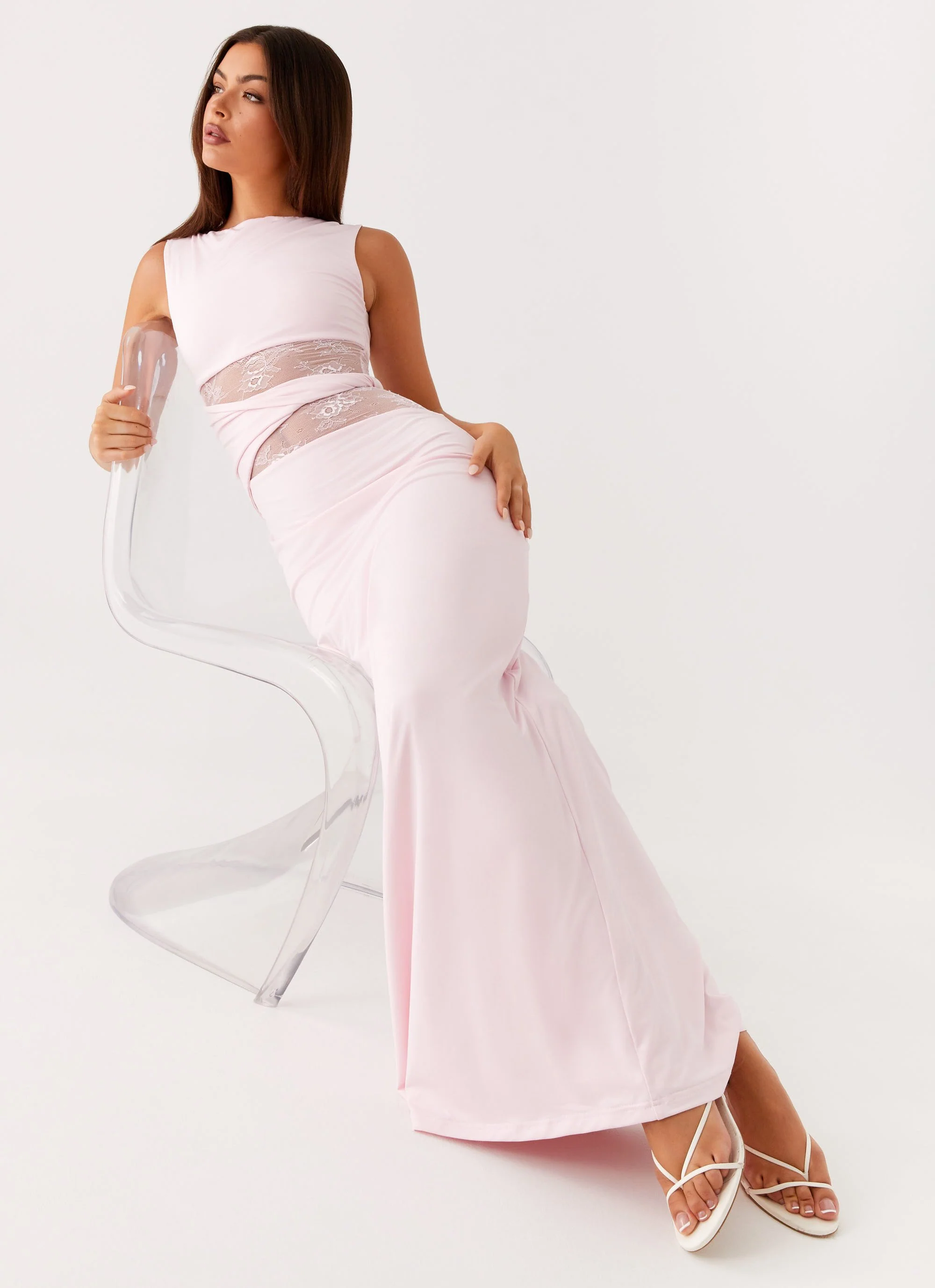 Karma Maxi Dress - Pink