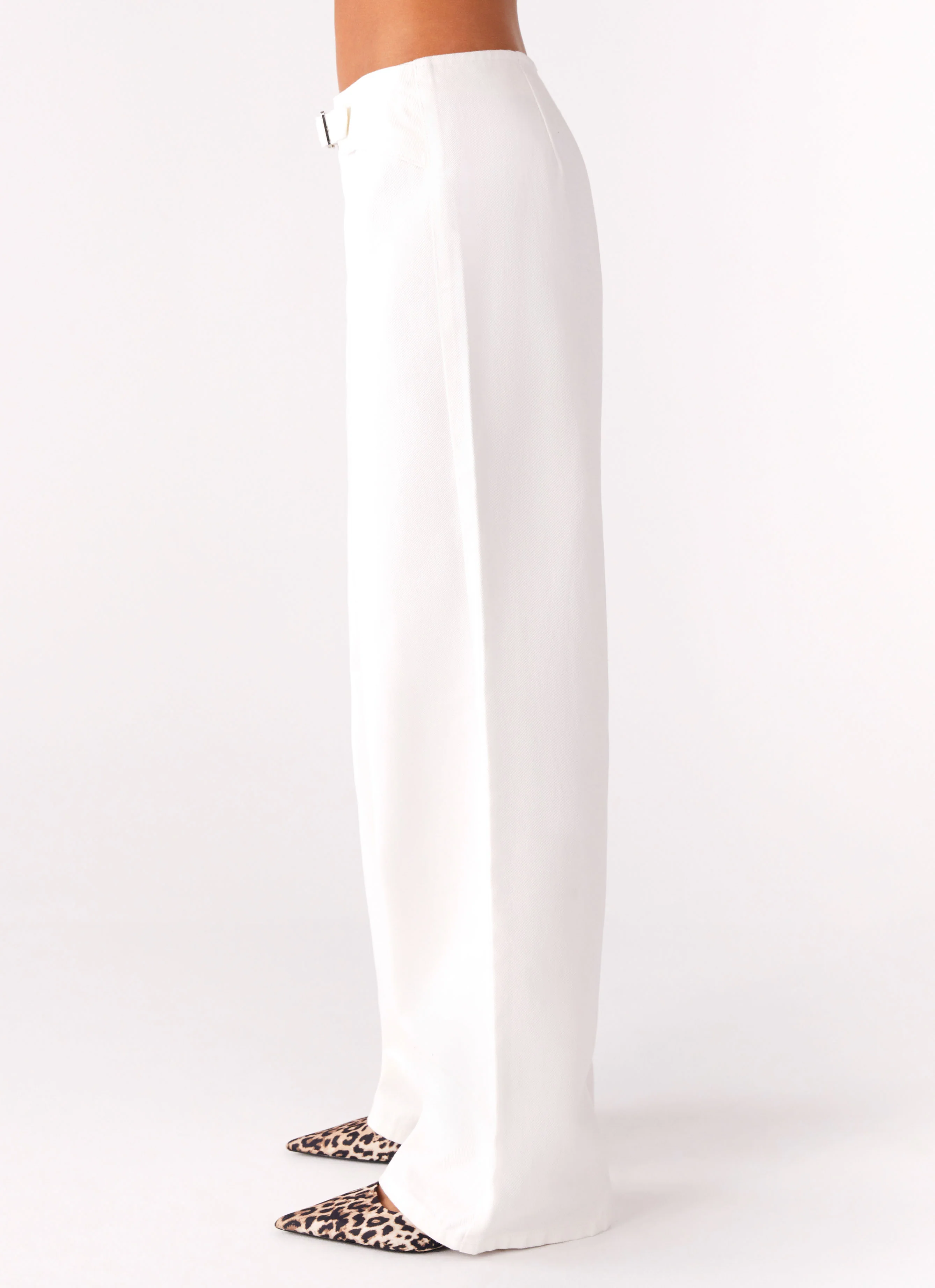 Texas Low Rise Jeans - White