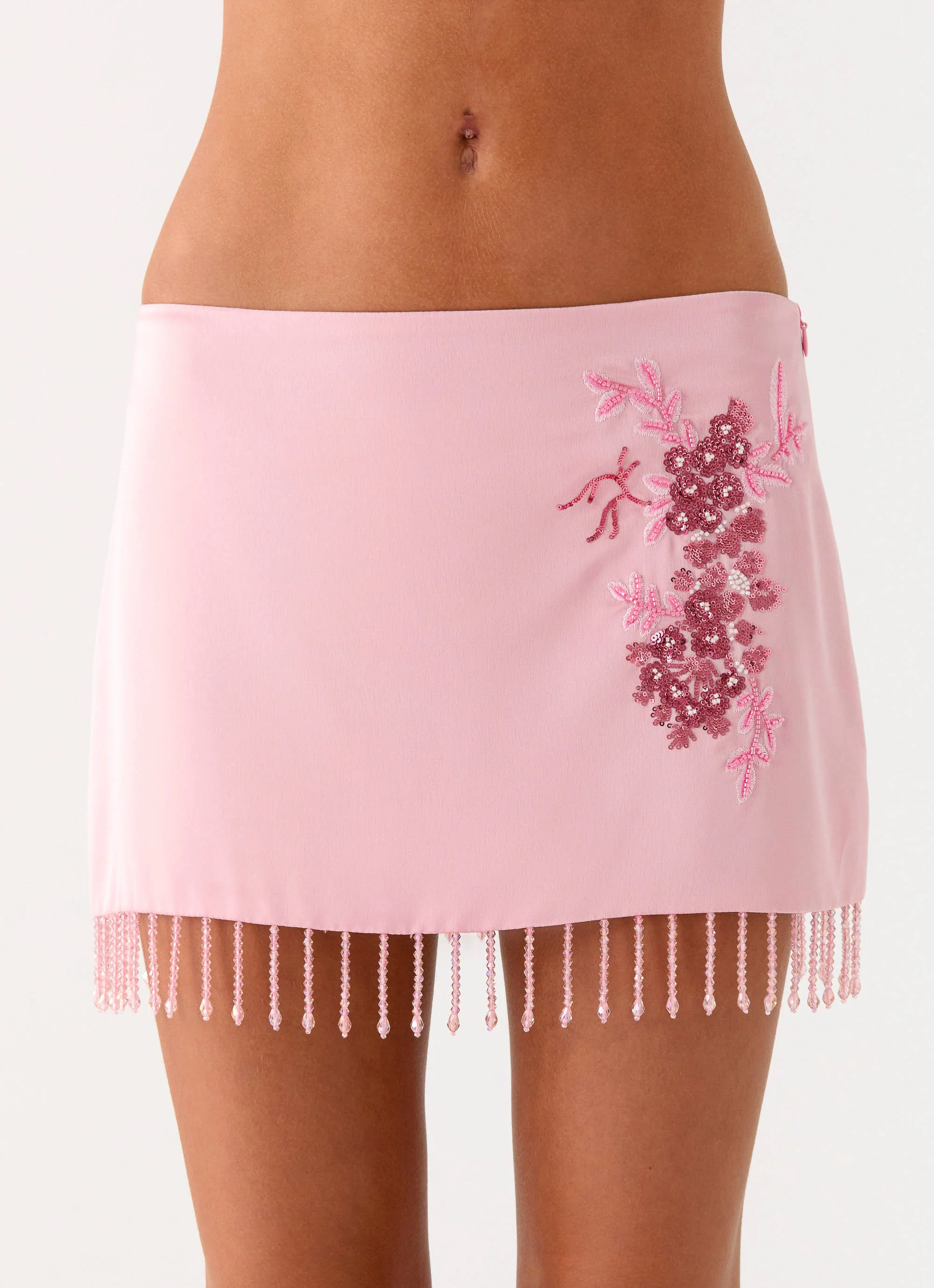 Heavenward Mini Skirt - Pink