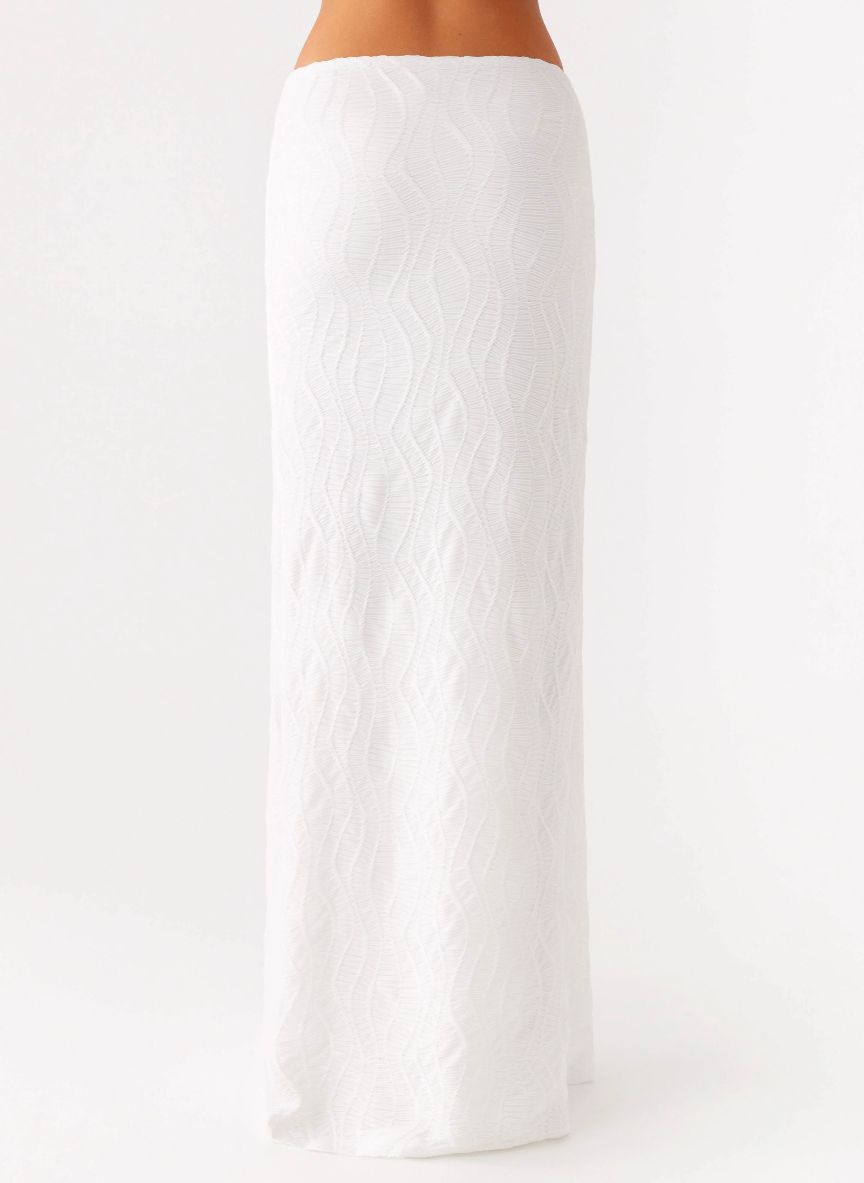 Briene Maxi Skirt - White