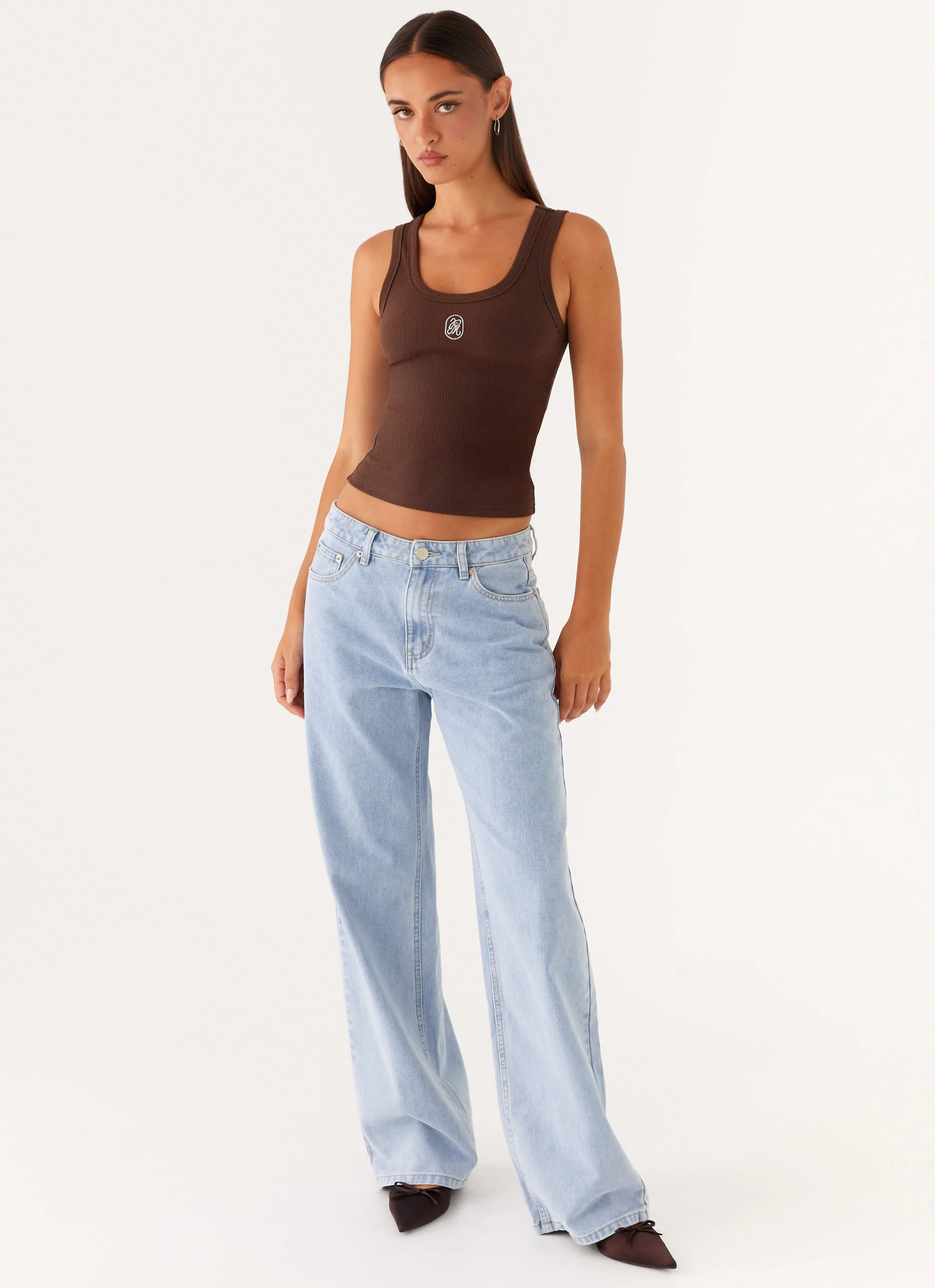 Signature Tank Top - Chocolate