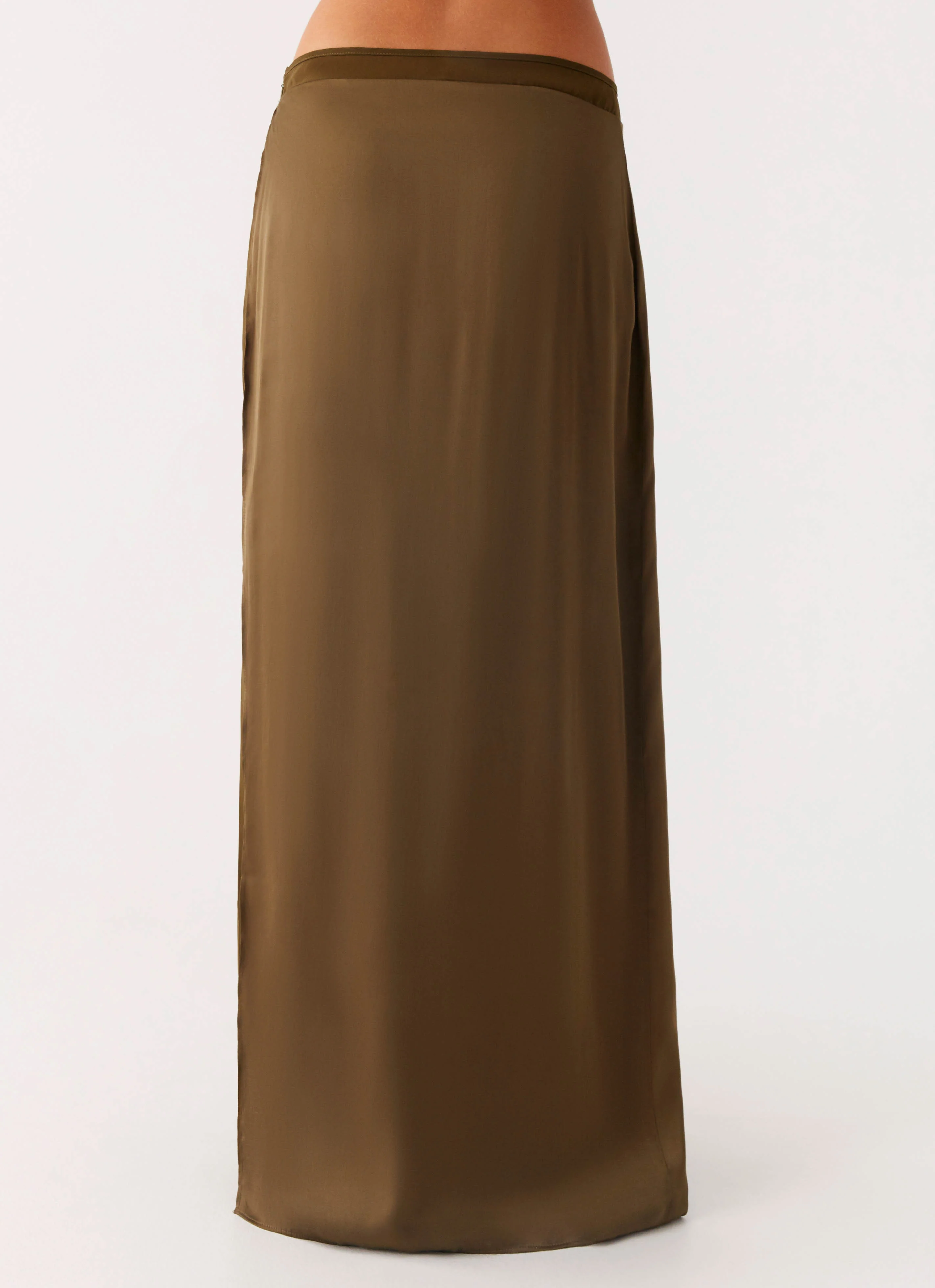 Mavie Maxi Skirt - Khaki
