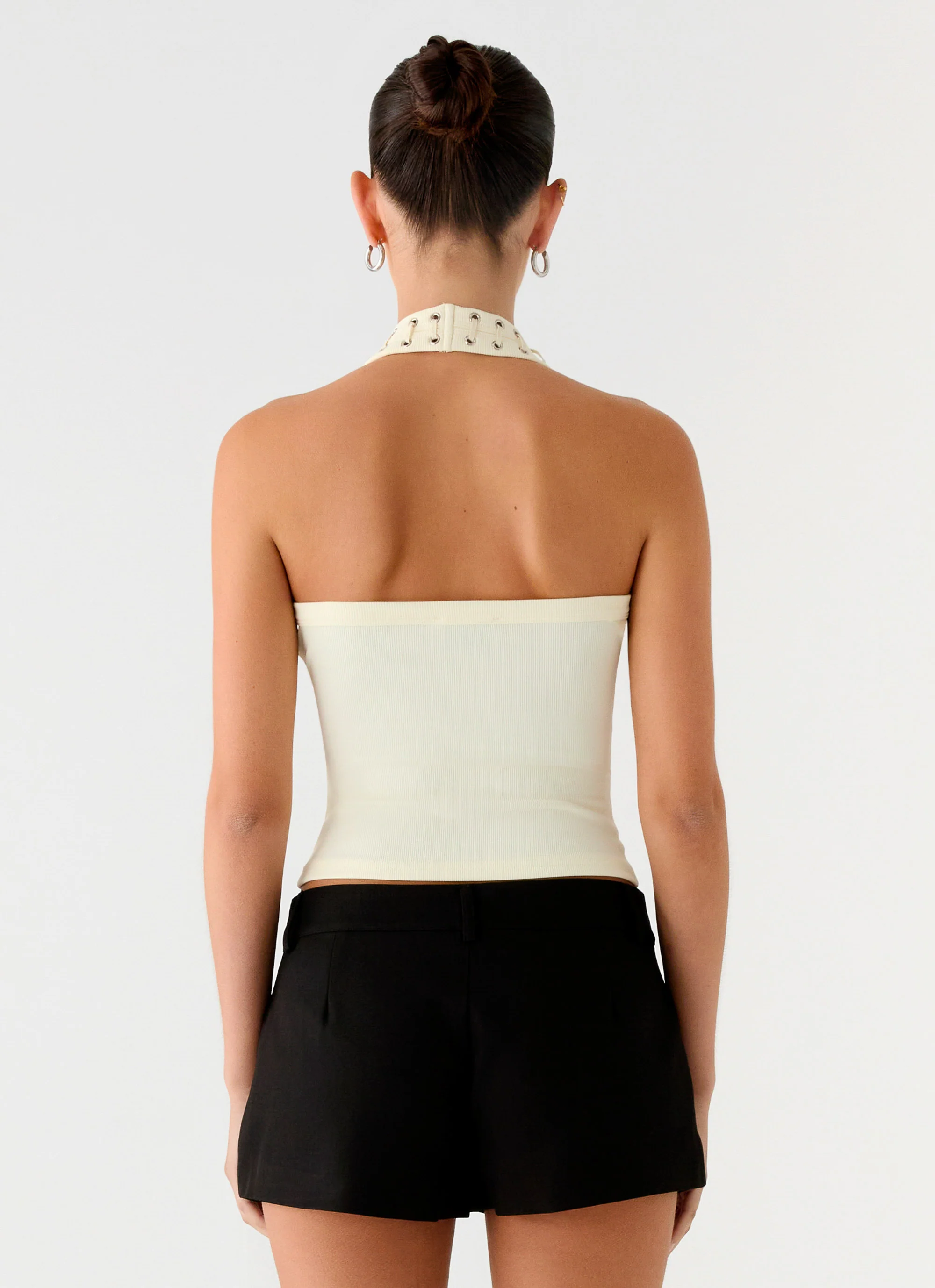 Scarla Halter Top - Yellow