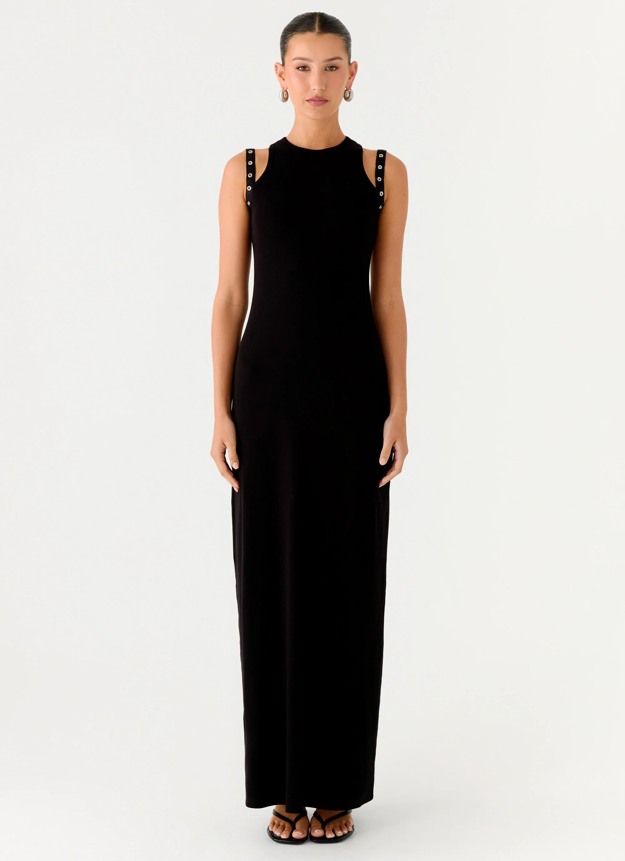 Rockstar Maxi Dress - Black