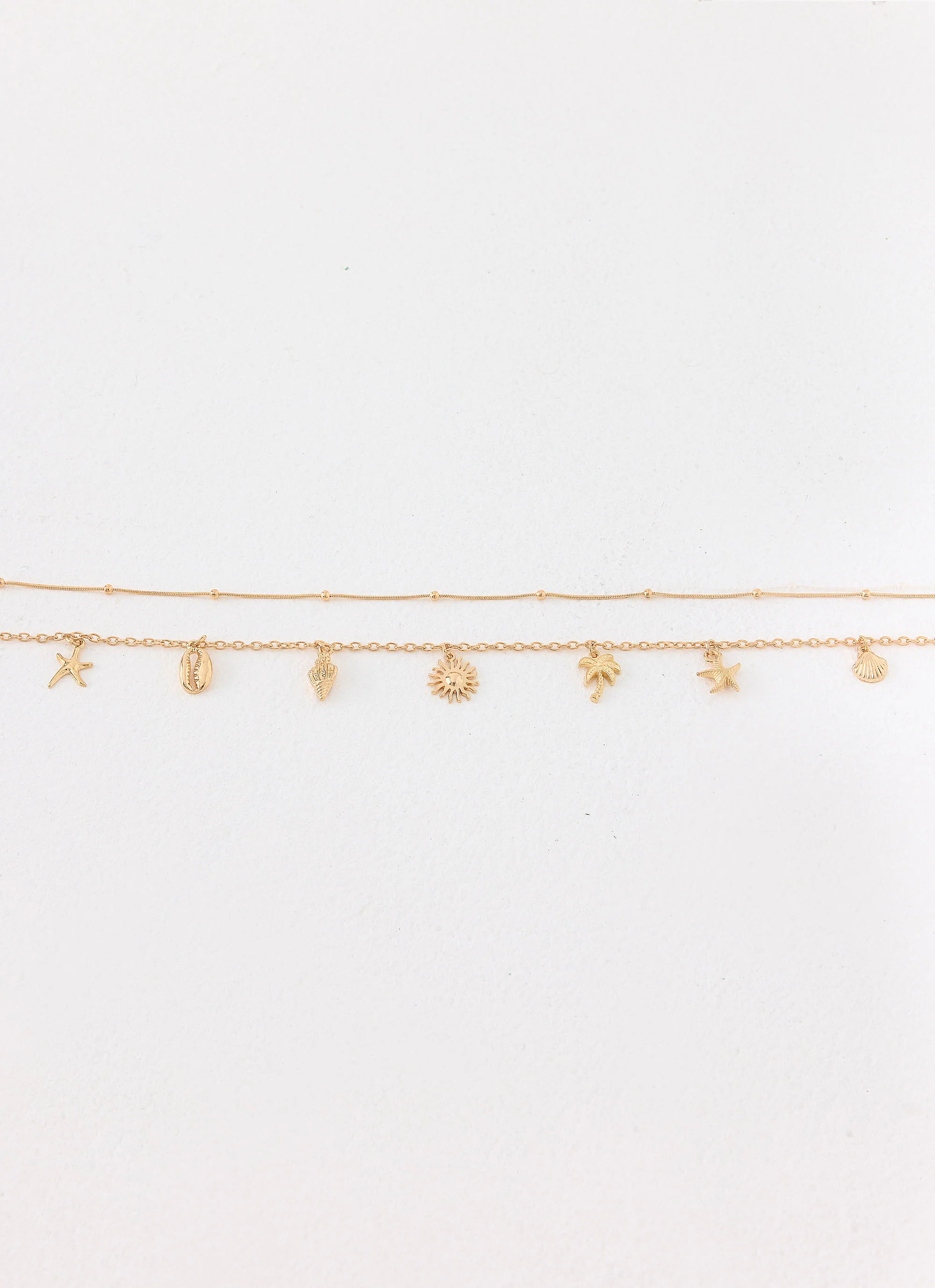 Ciao Charm Belly Chain - Gold