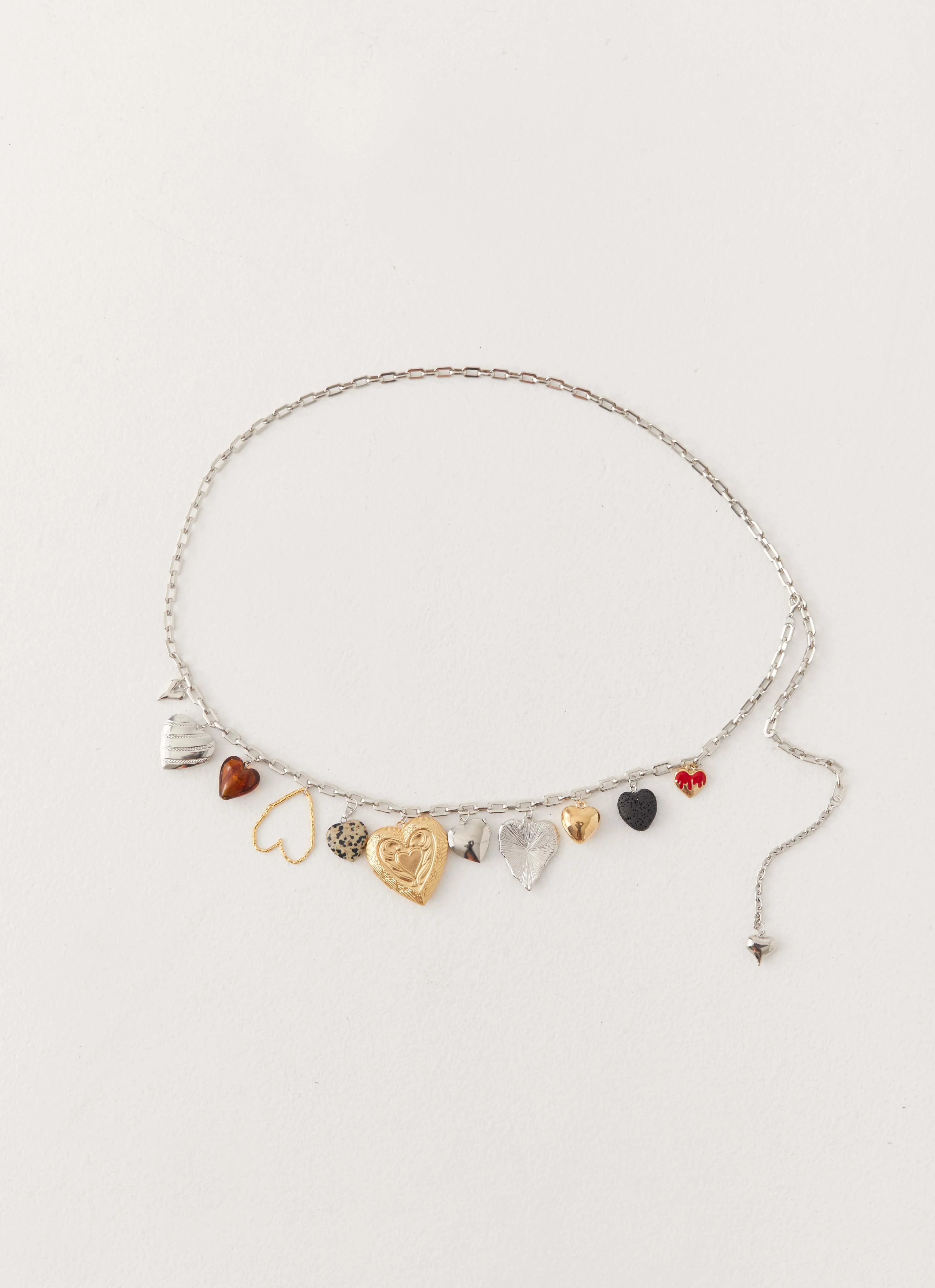 Stepping Out Belt - Silver