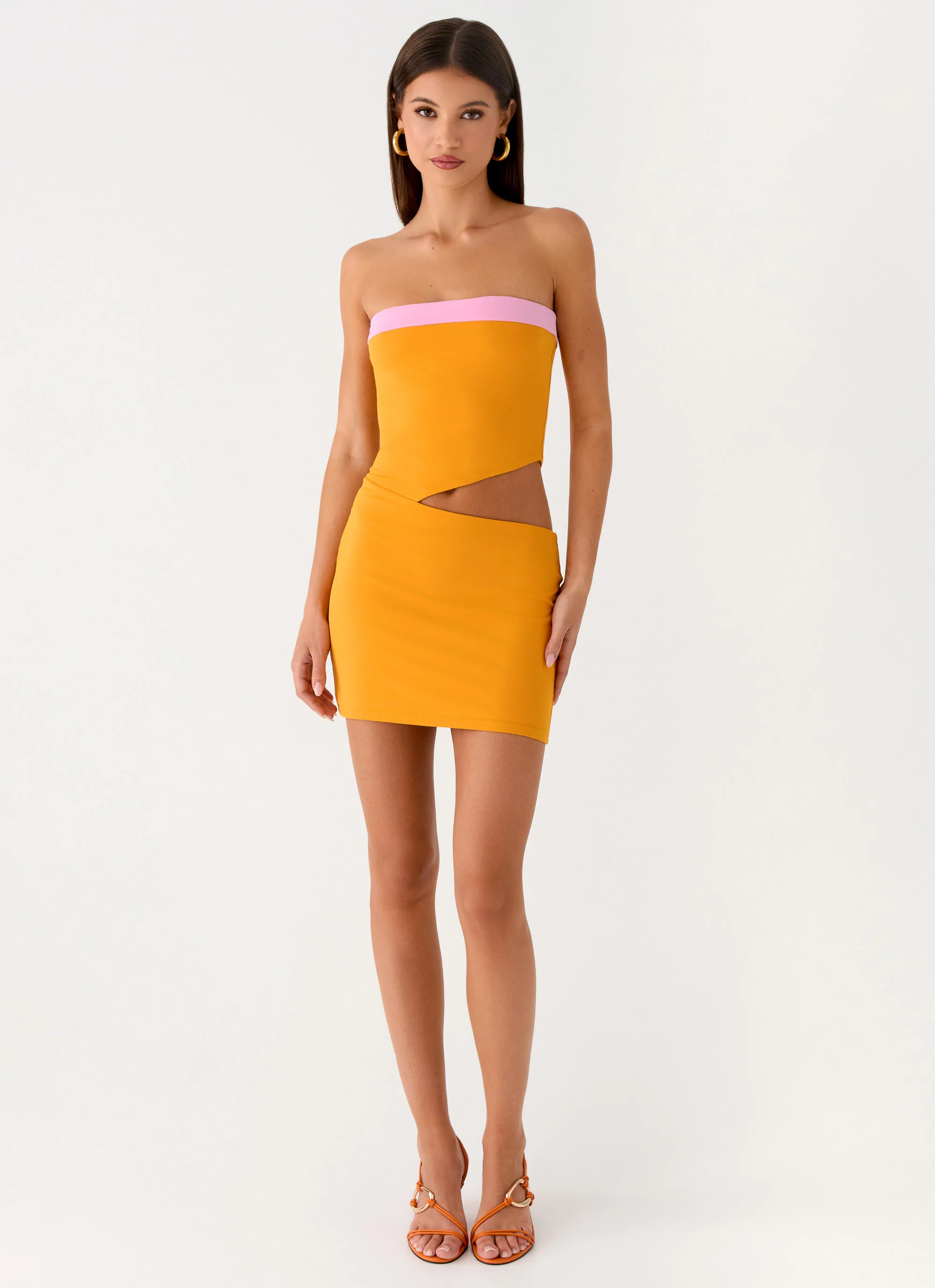 Ica Mini Dress - Orange