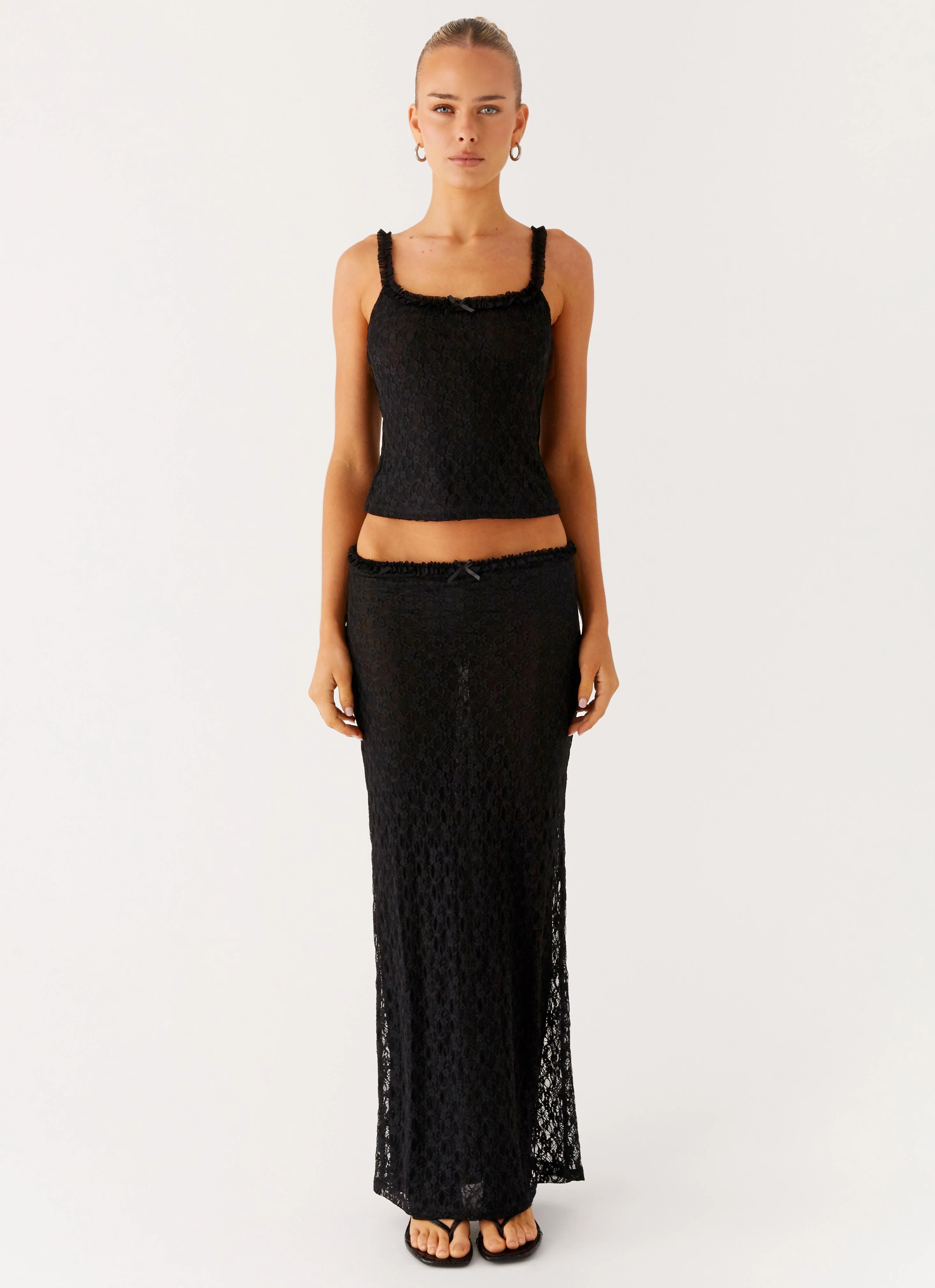 Ophira Maxi Skirt - Black