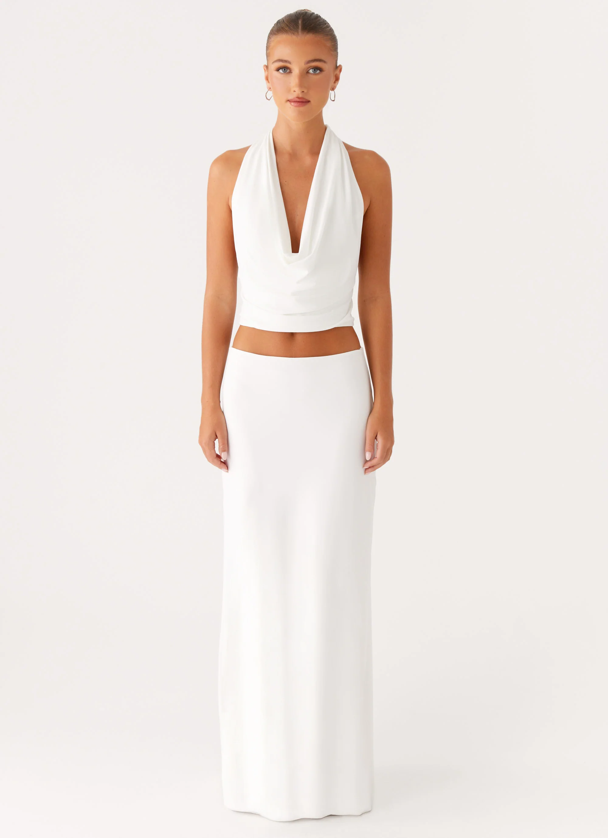 Ashi Maxi Skirt - White