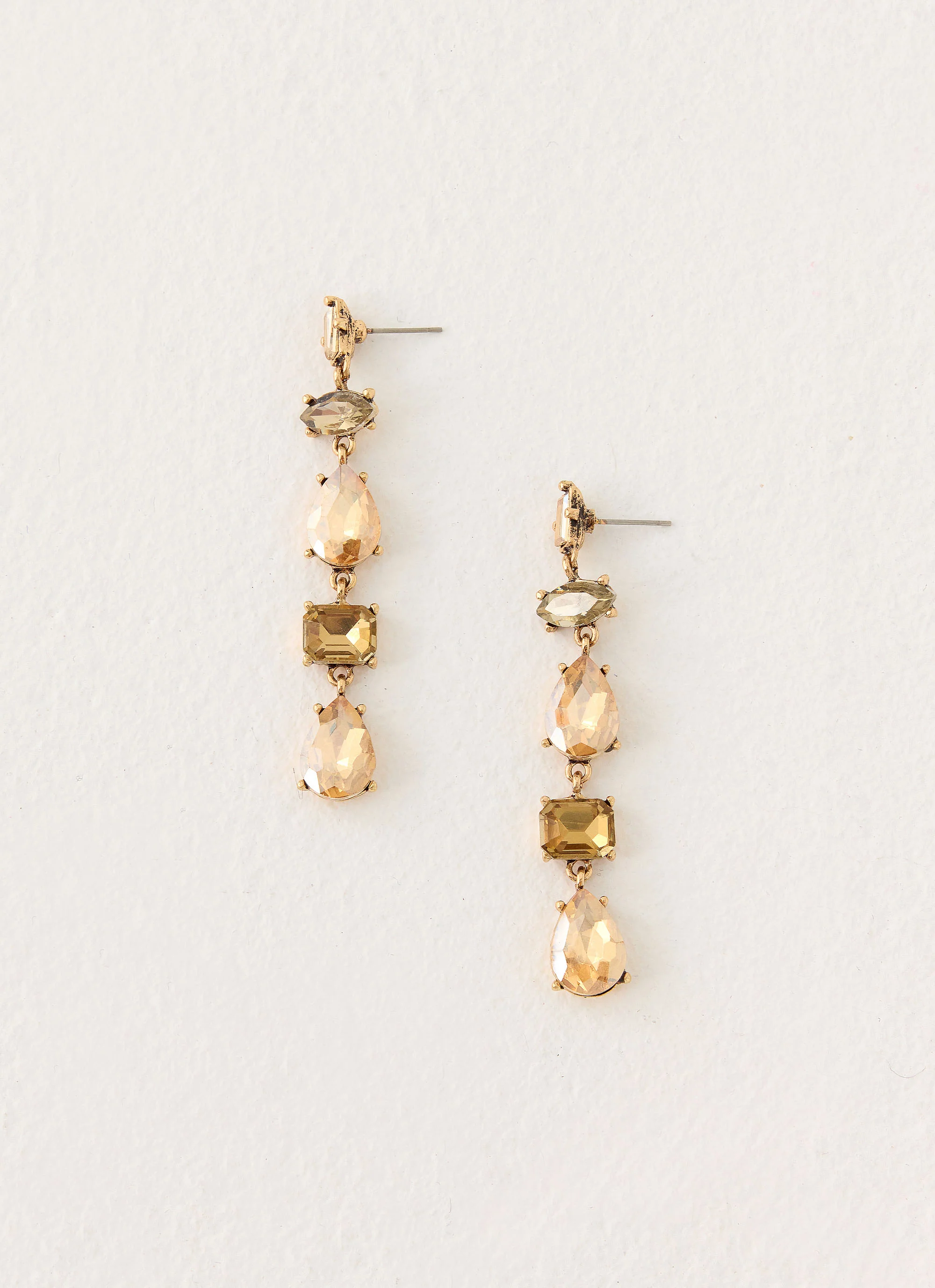 Soleil Shade Earrings - Taupe