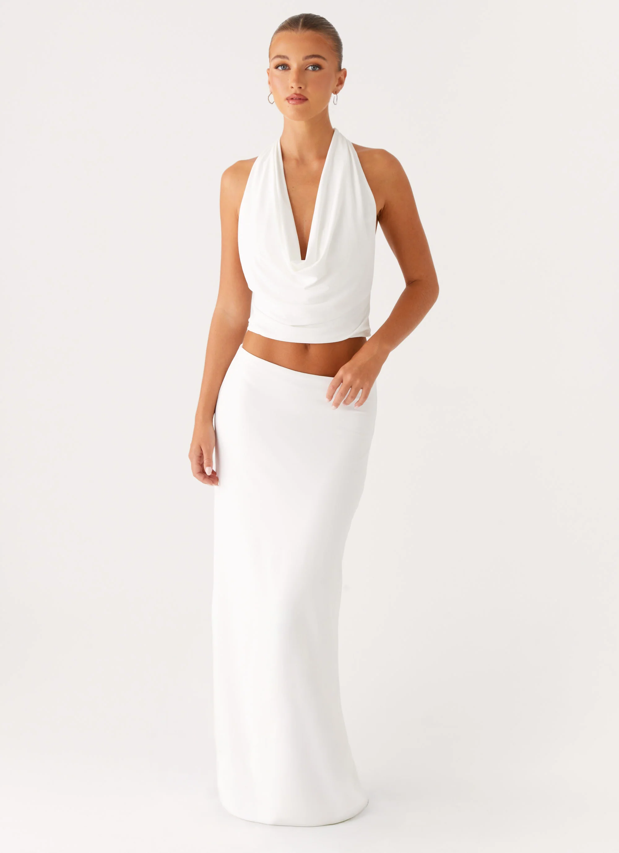 Ashi Maxi Skirt - White