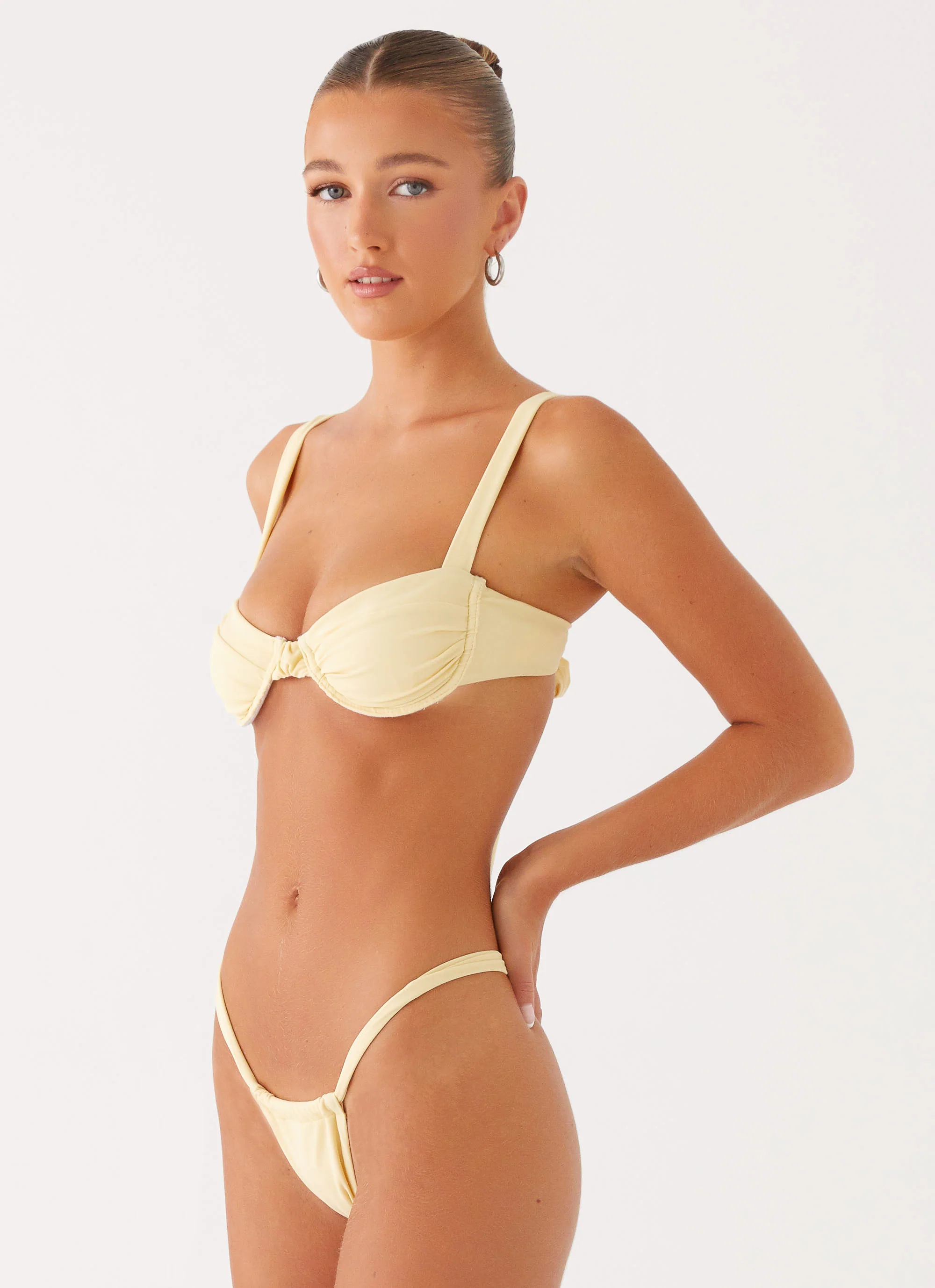 Gala Underwire Bikini Top - Yellow