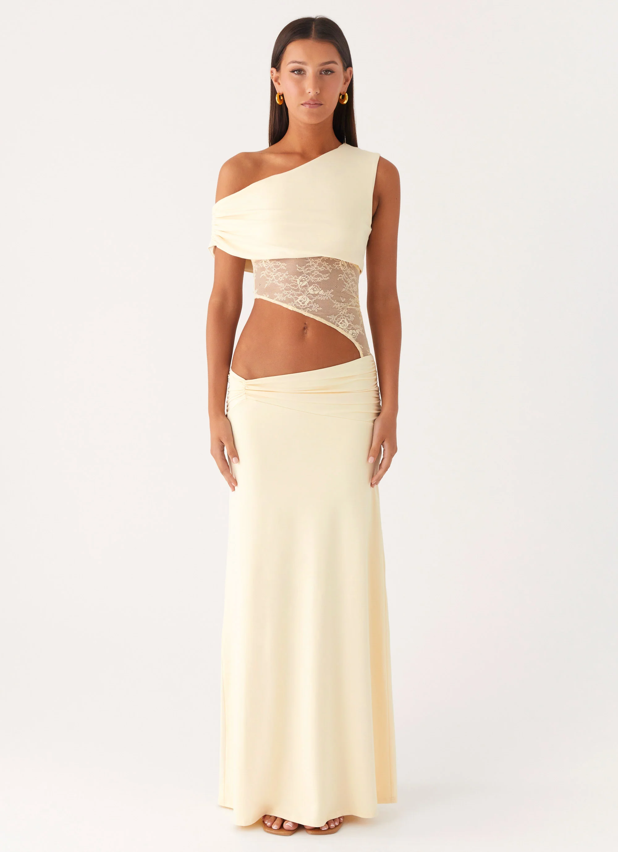 Love Motion Maxi Dress - Lemon
