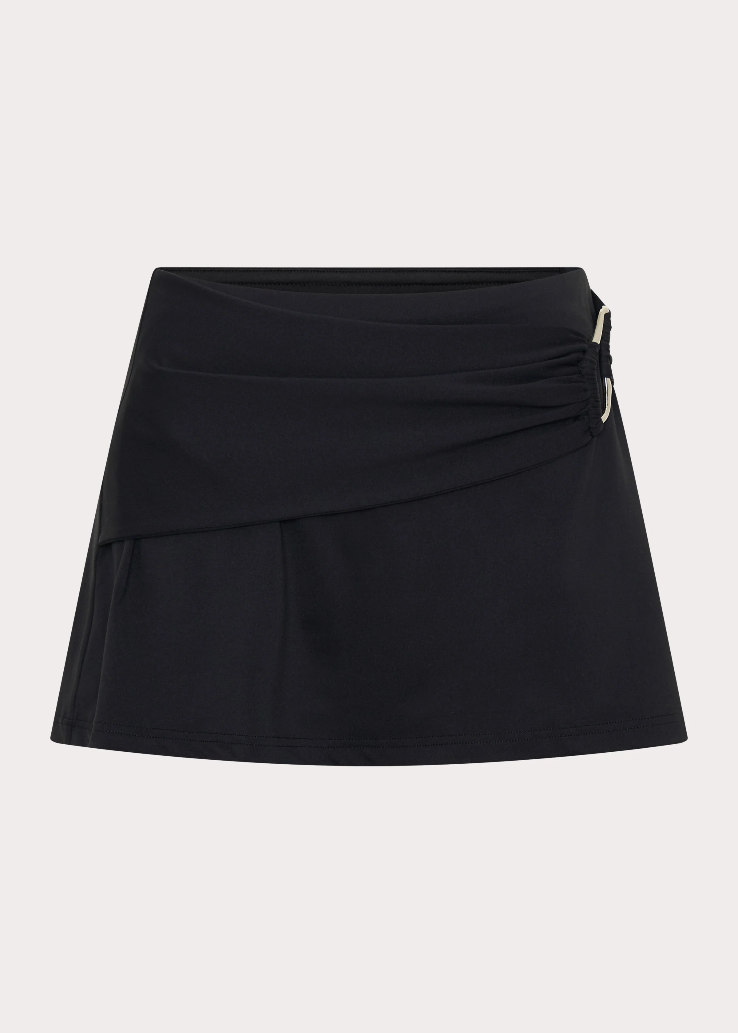 Collab Mini Skirt - Black