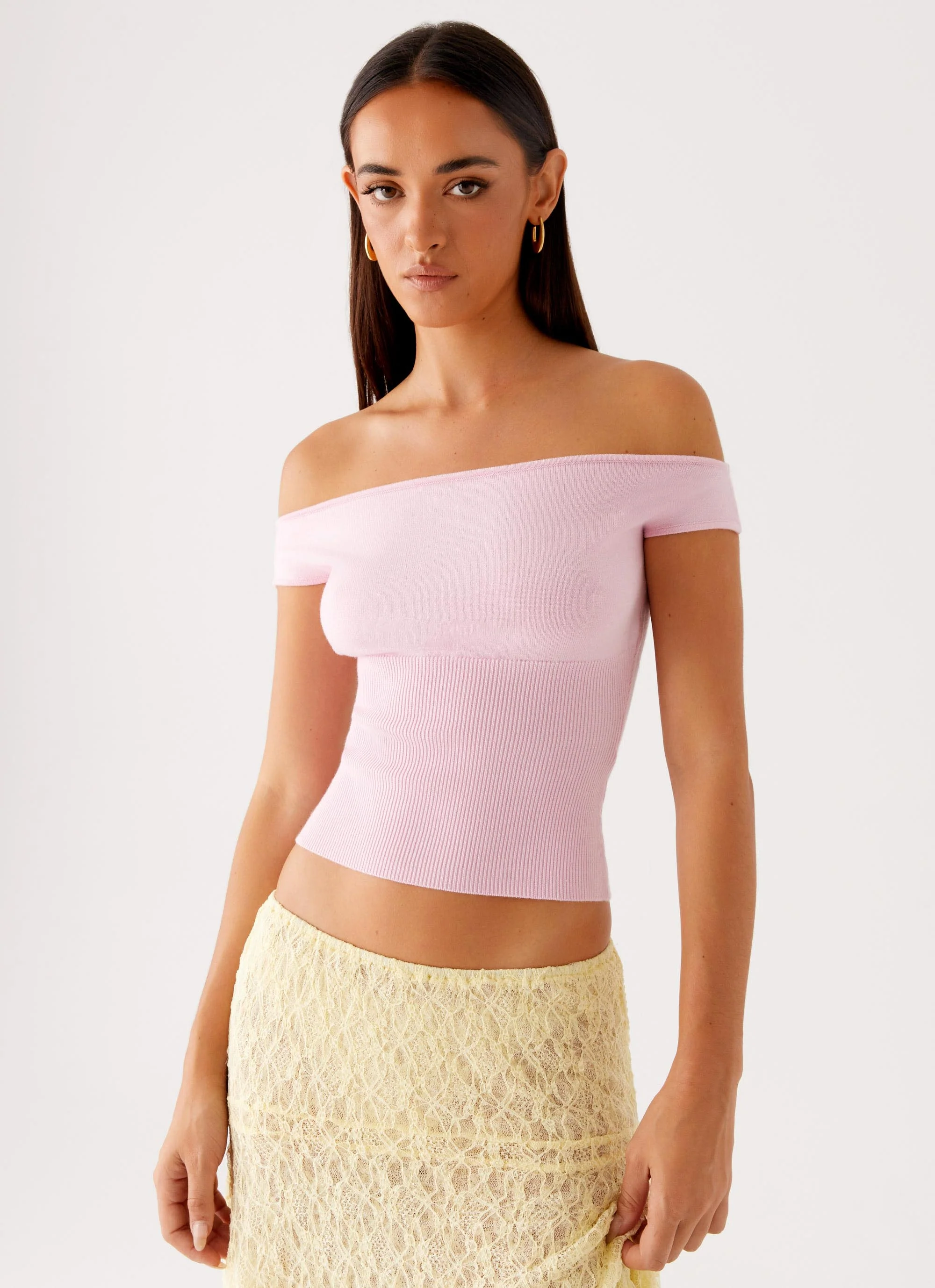 Coleman Knit Top - Pink