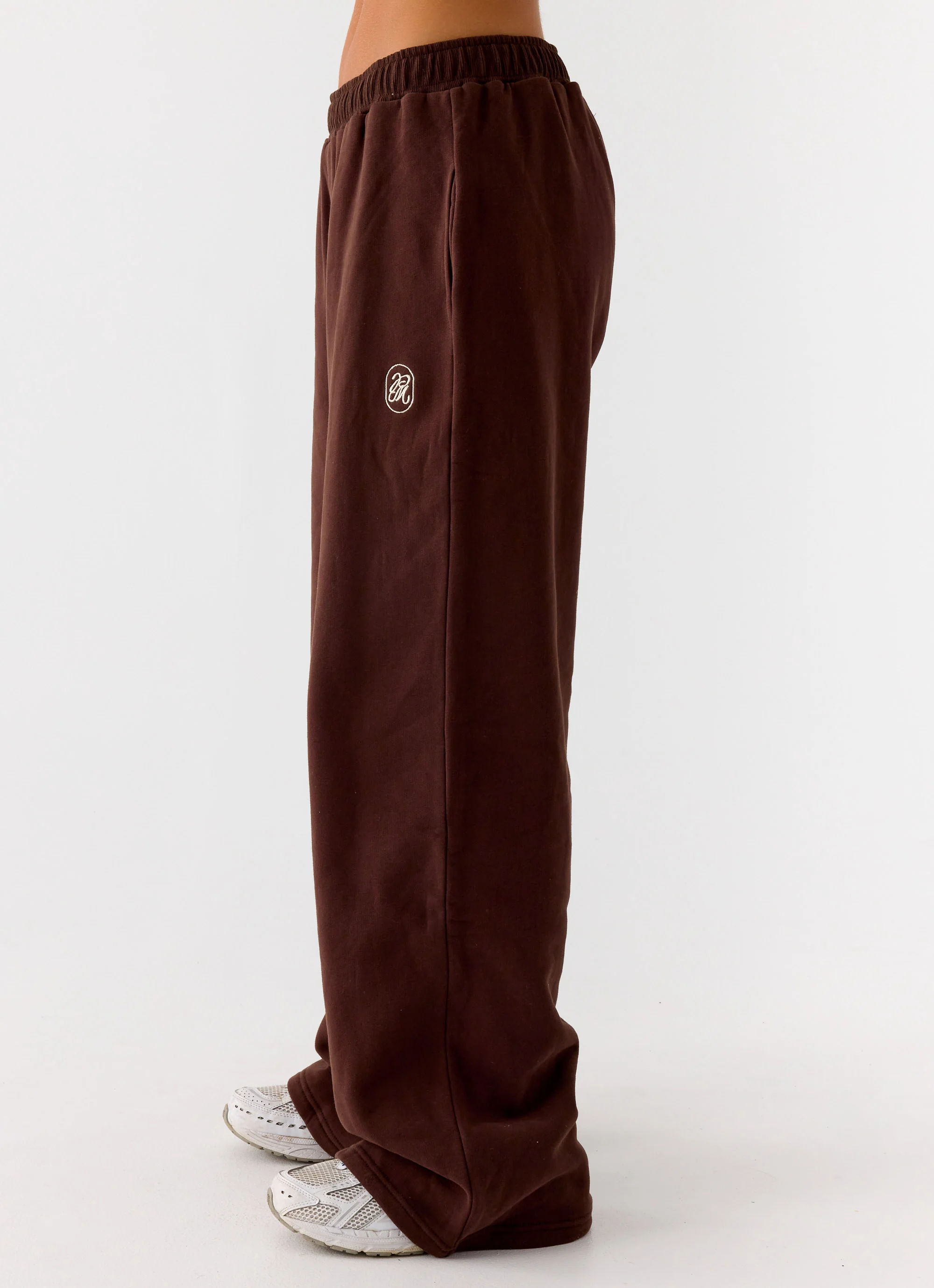 Signature Low Rise Sweatpants - Chocolate