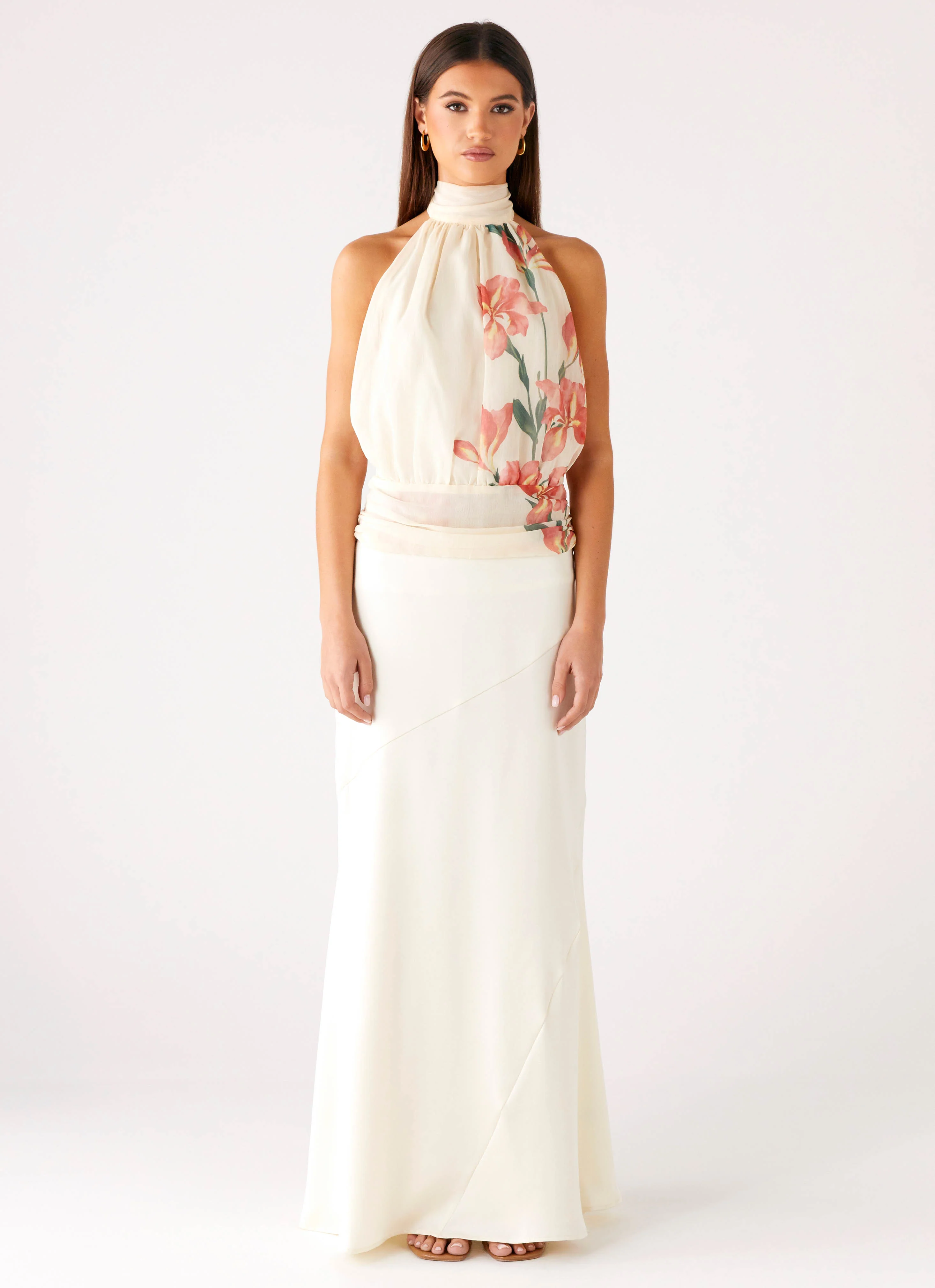 Romelia Halter Top - Siena Floral