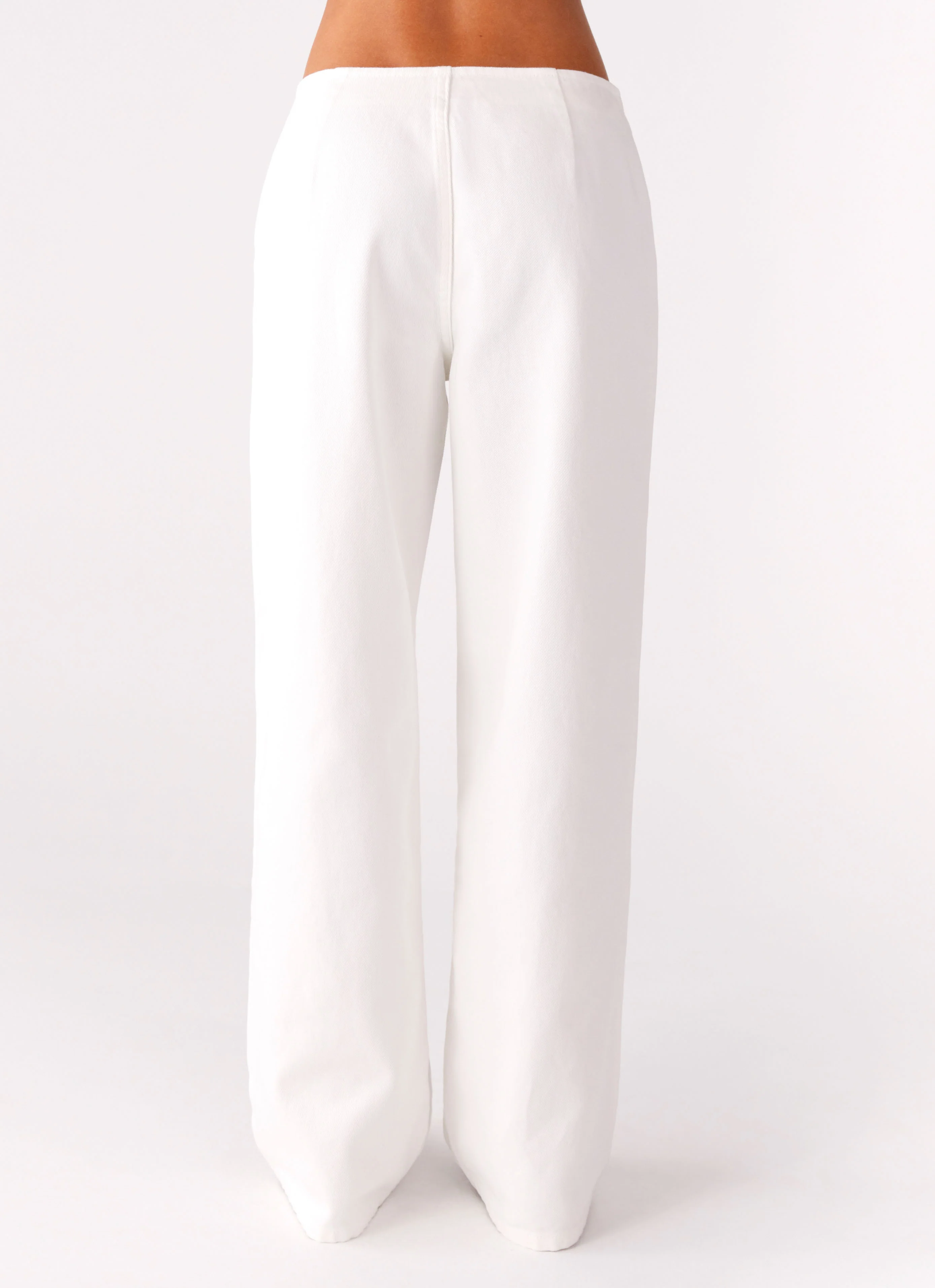Texas Low Rise Jeans - White