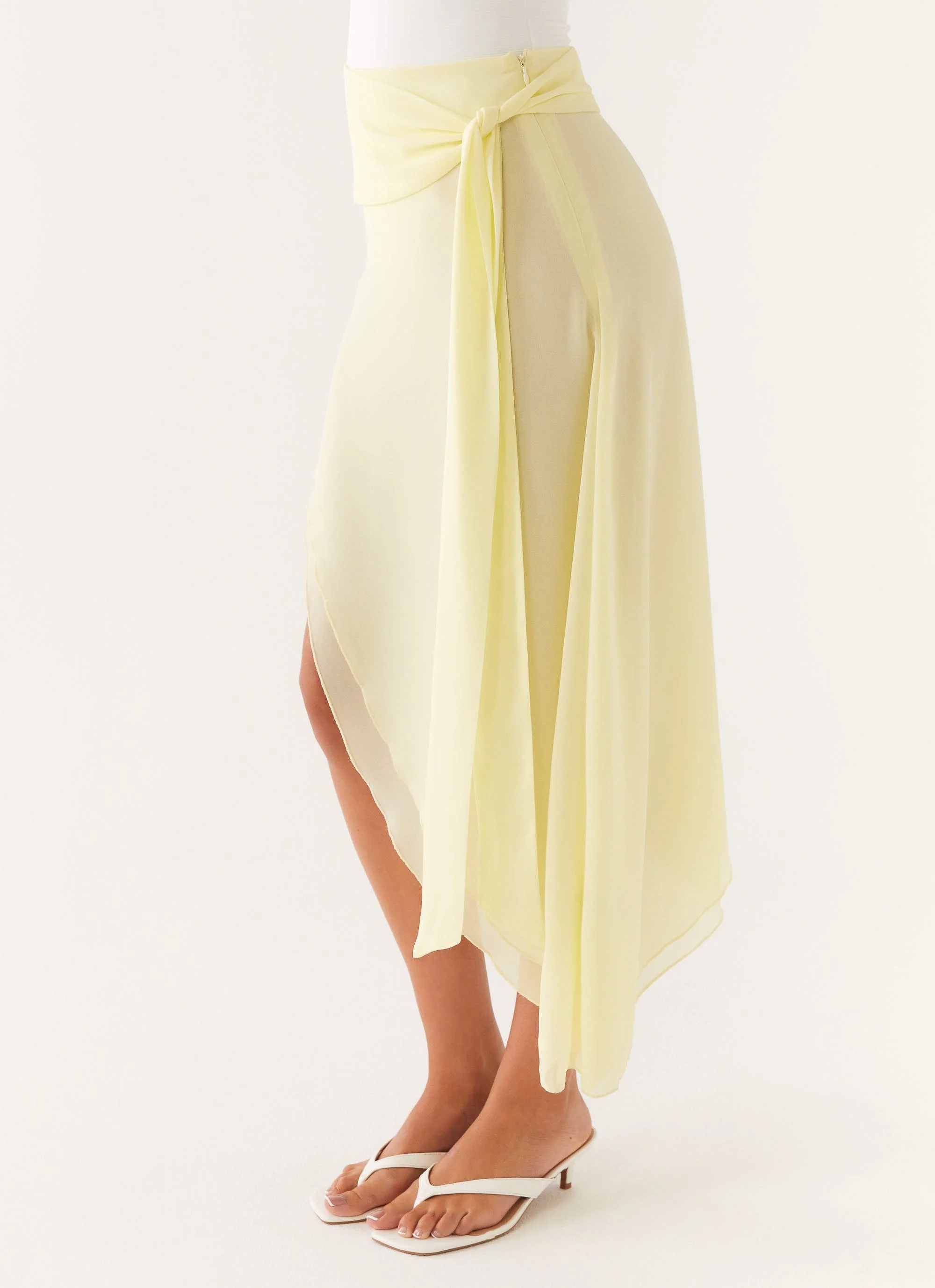 Tilly Swim Skirt - Pastel Yellow