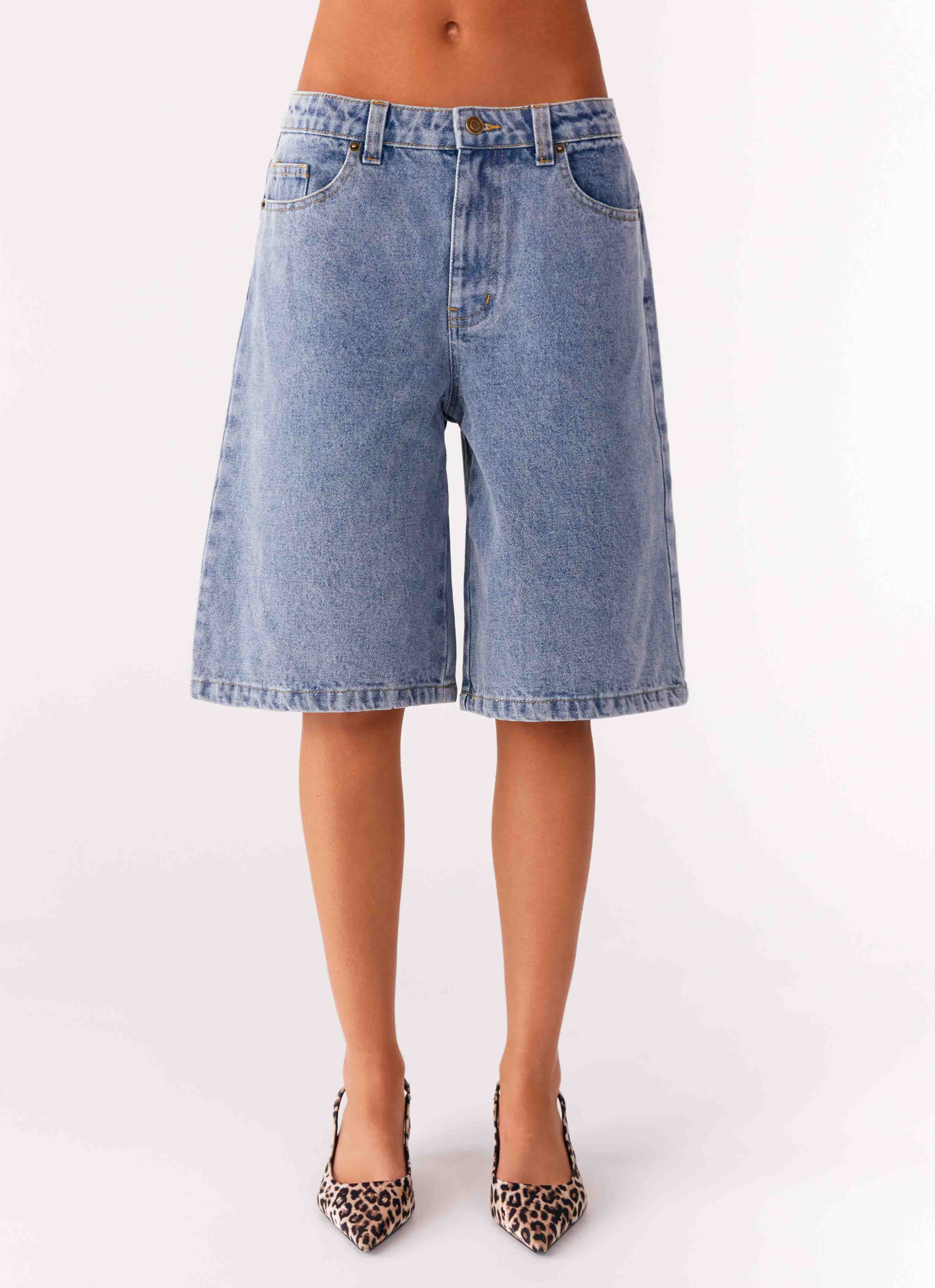 Orleans Denim Jorts - Blue