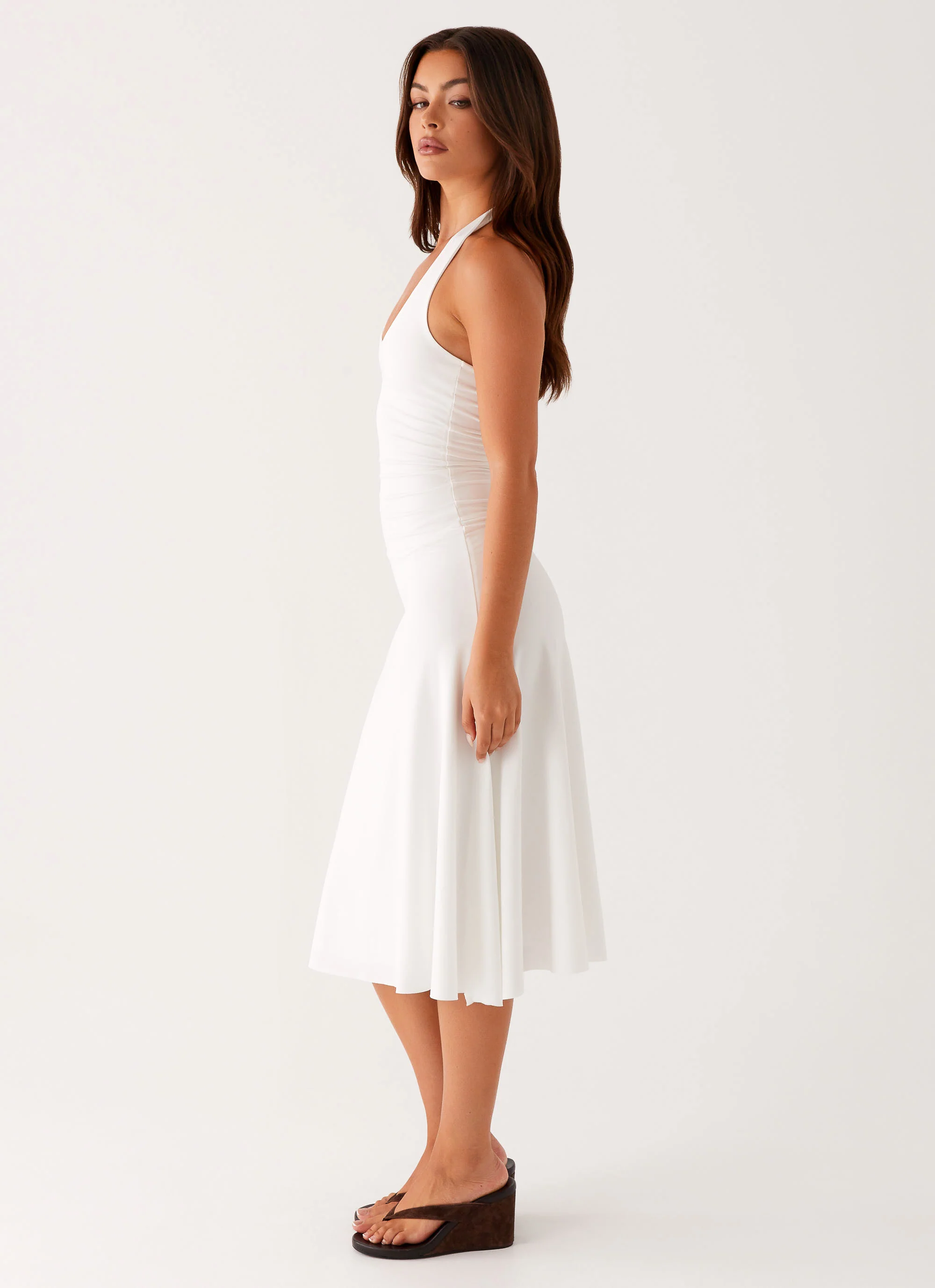 Klyne Midi Dress - Ivory