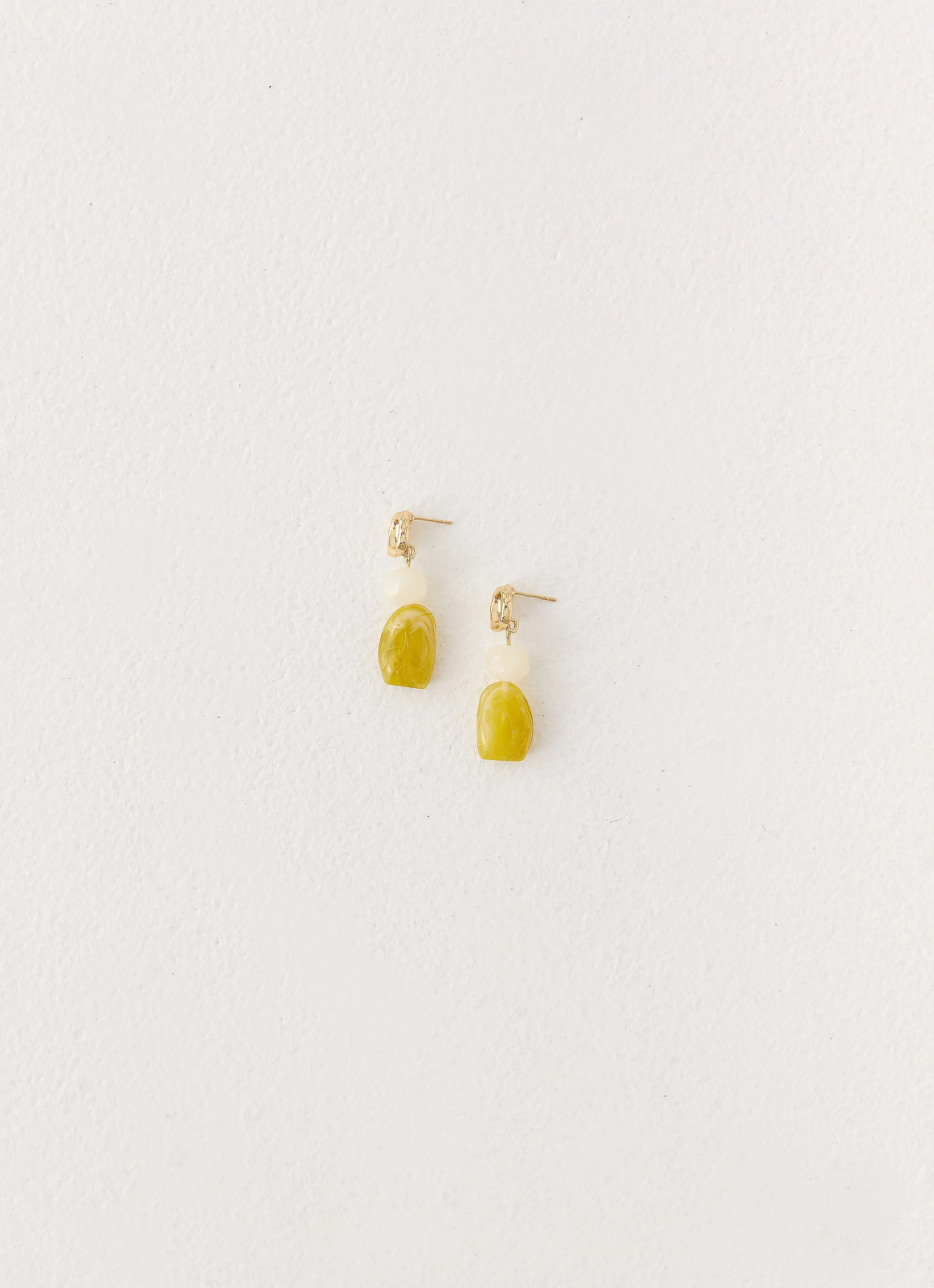 Lozano Earrings - Lime