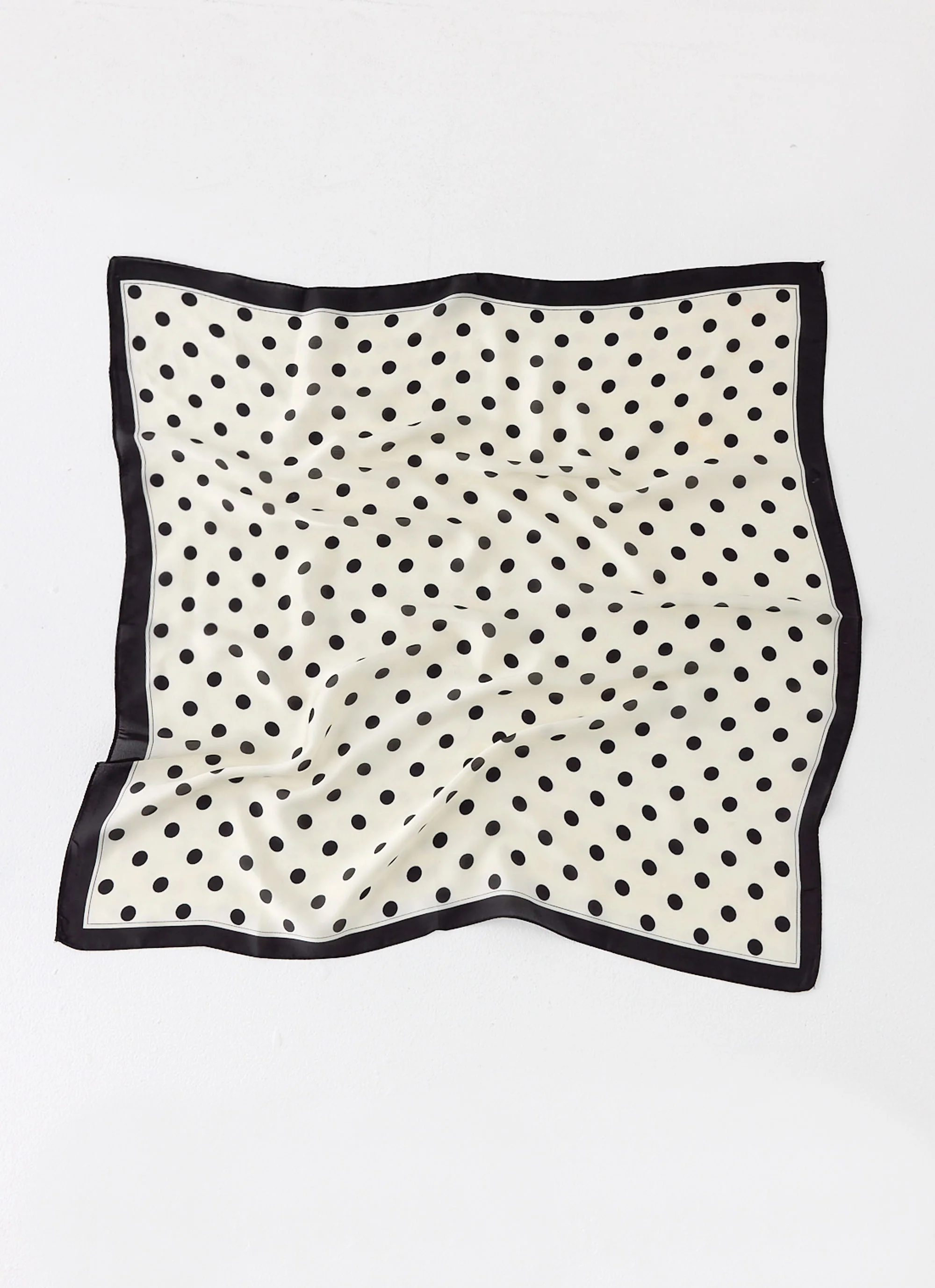 Dotty Dreams Scarf - White Polkadot