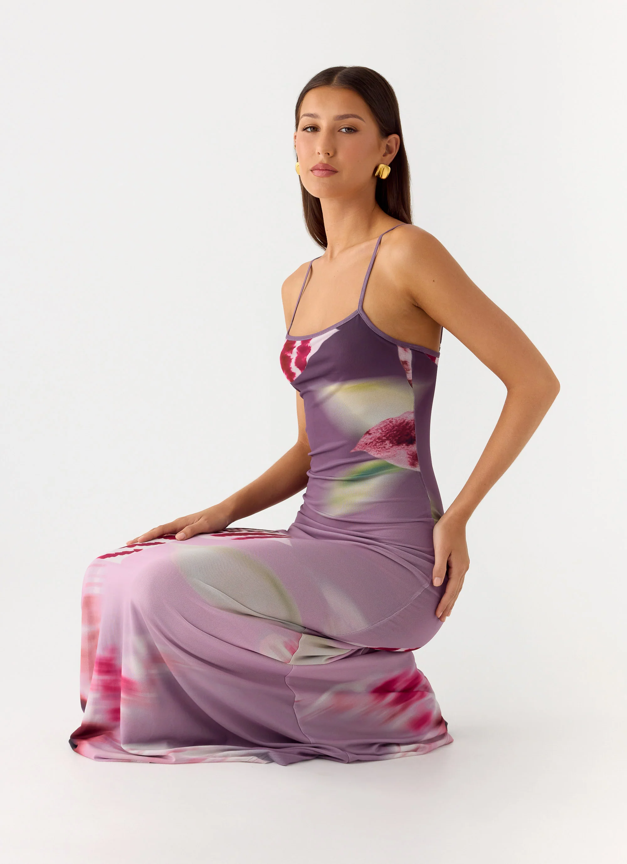 Everett Maxi Dress - Ombre Floral Affair