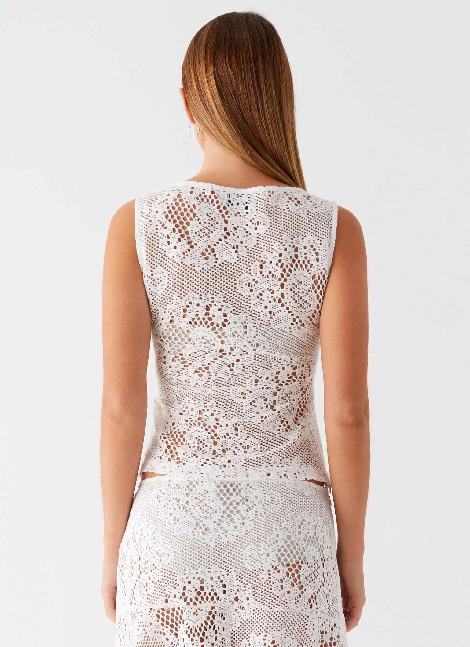 Virelle Lace Top - Ivory
