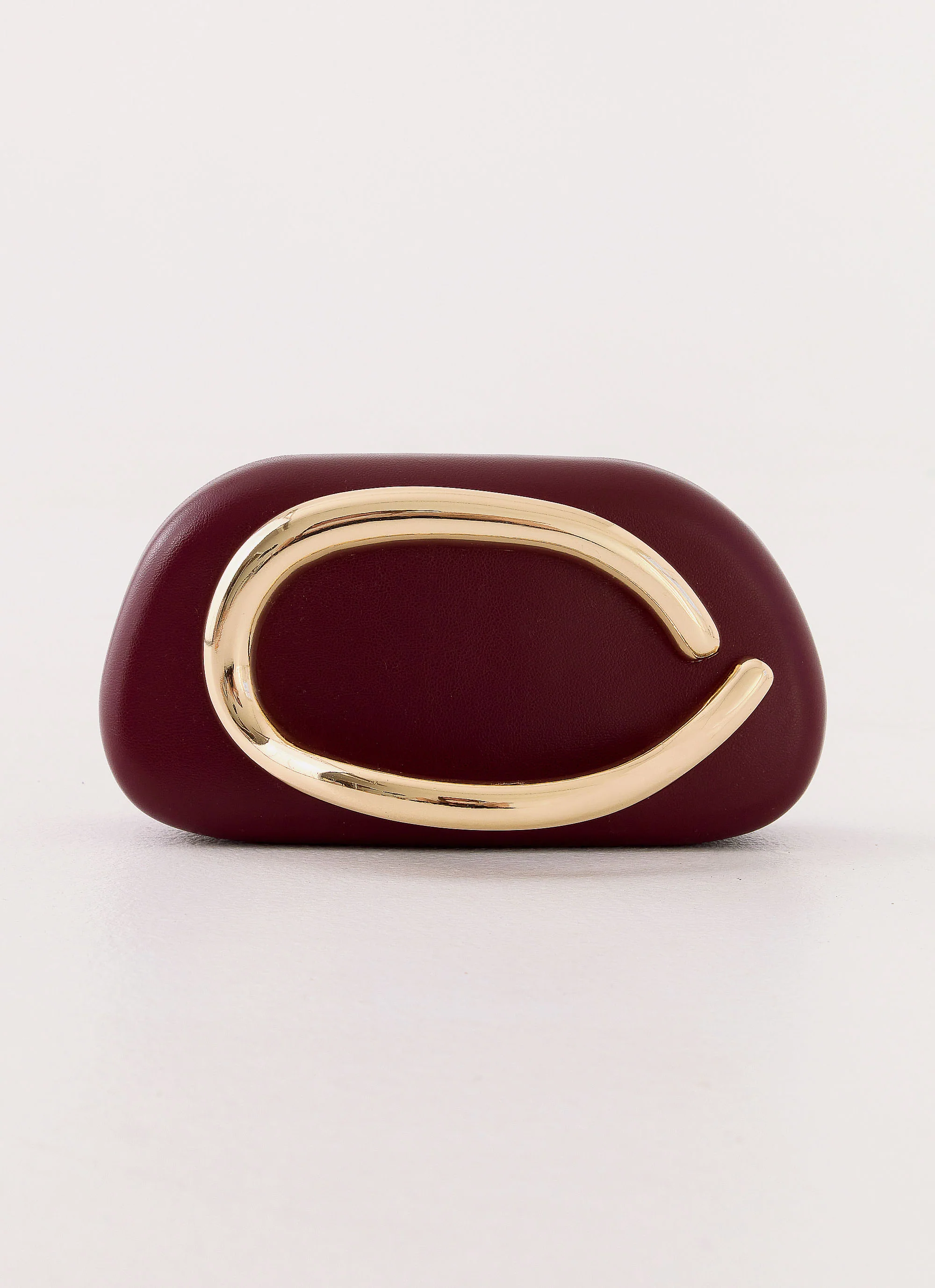 Avenna Clutch Bag - Maroon