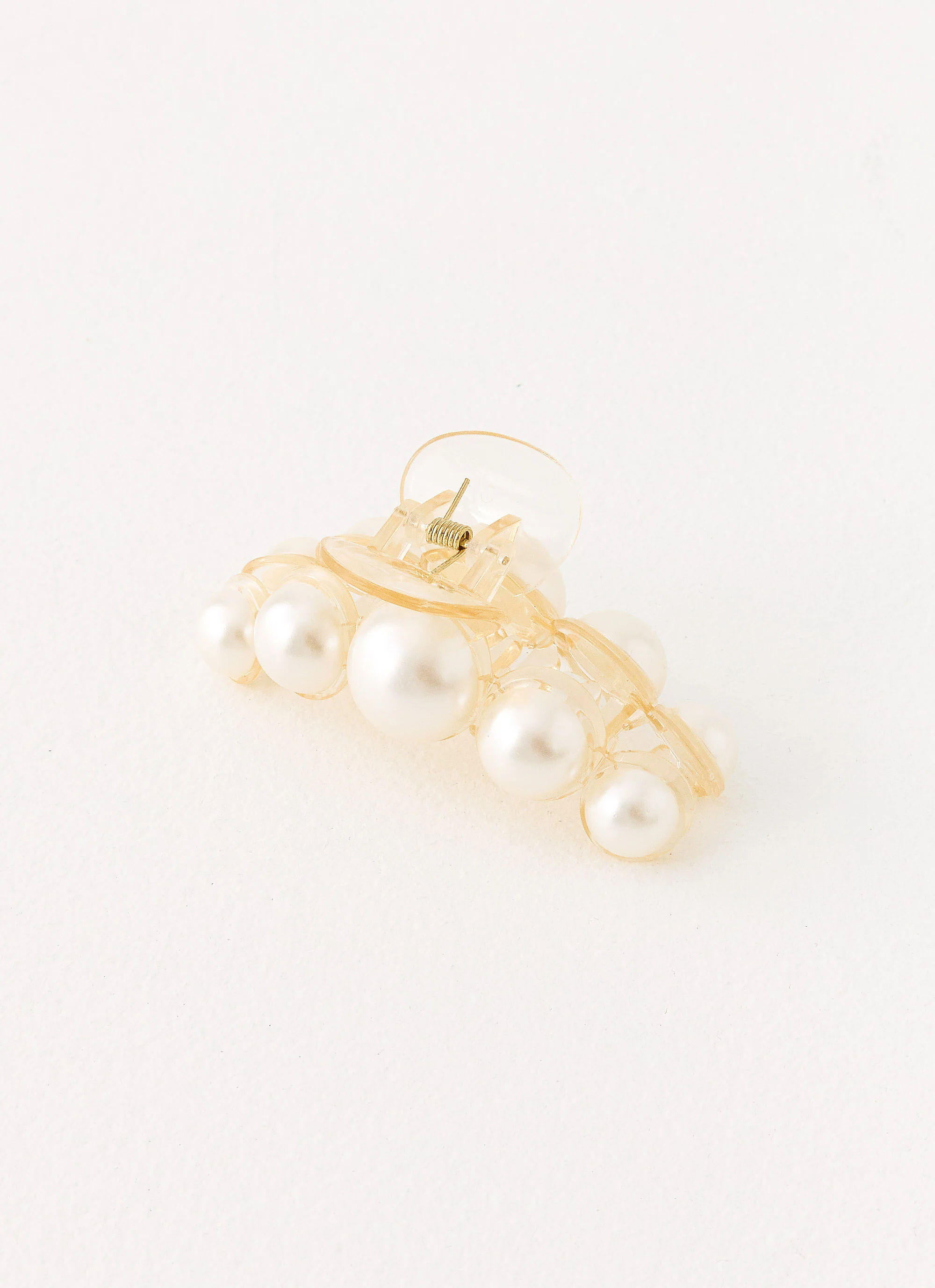 Oyster Club Claw Clip - Pearl