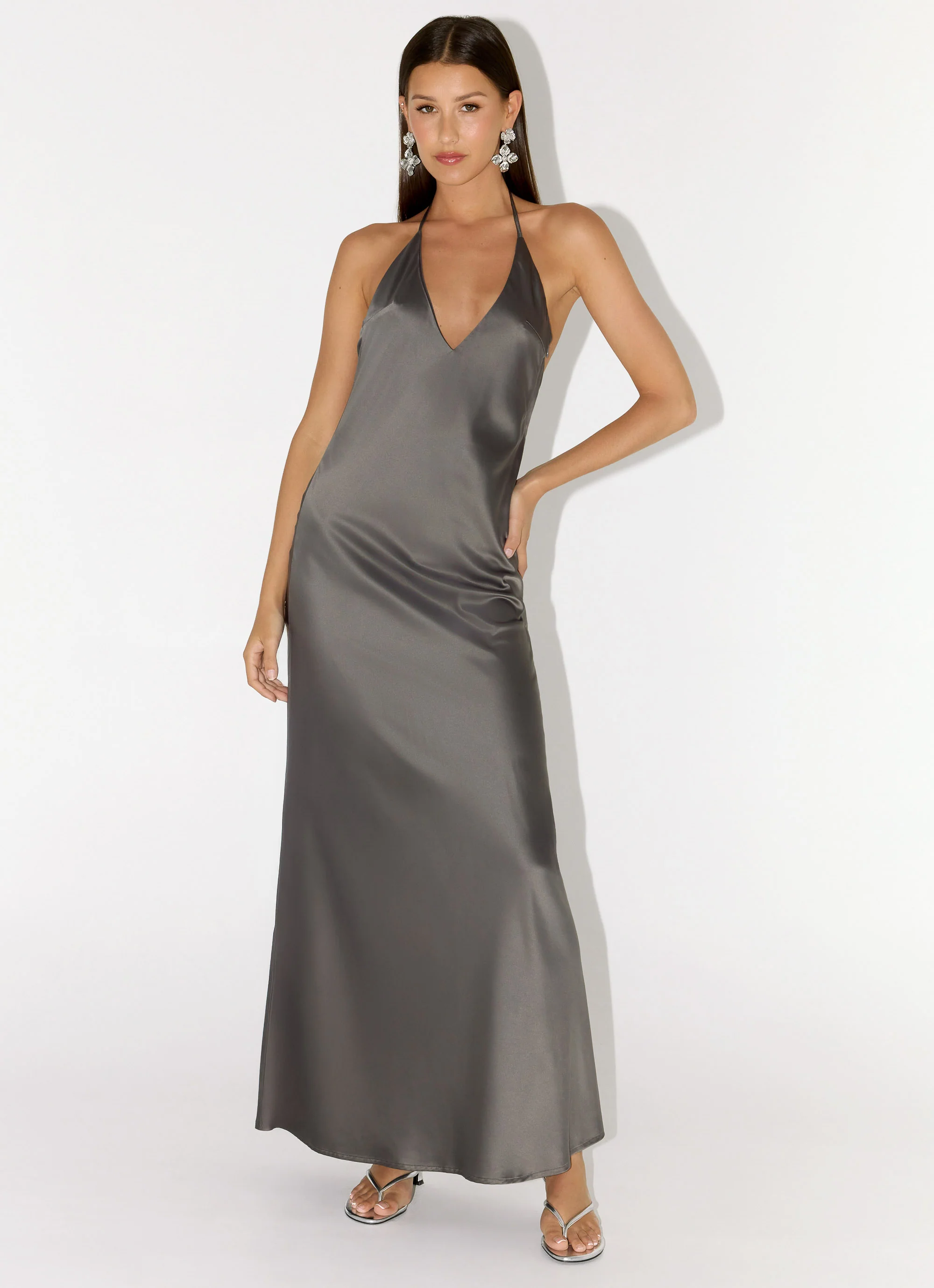 Bondi Heat Maxi Dress - Ash