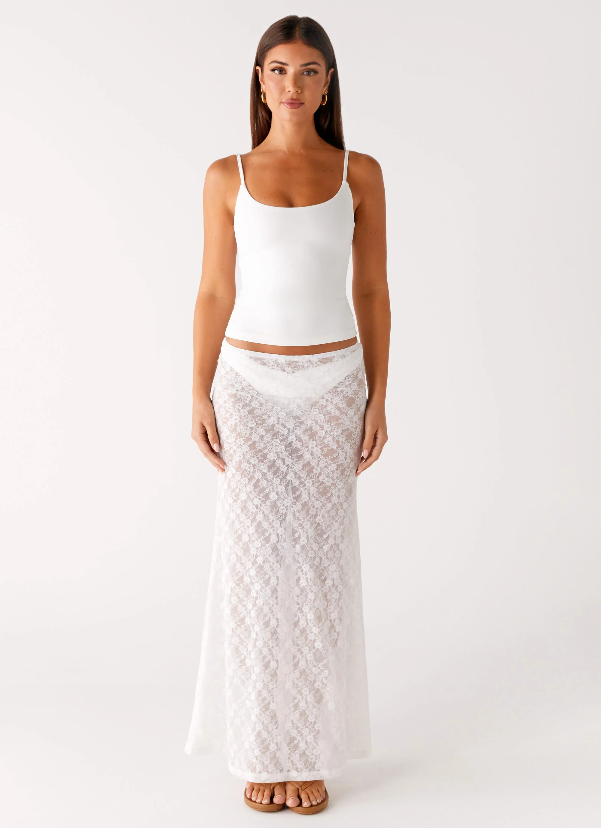 Blondie Tank Top - White