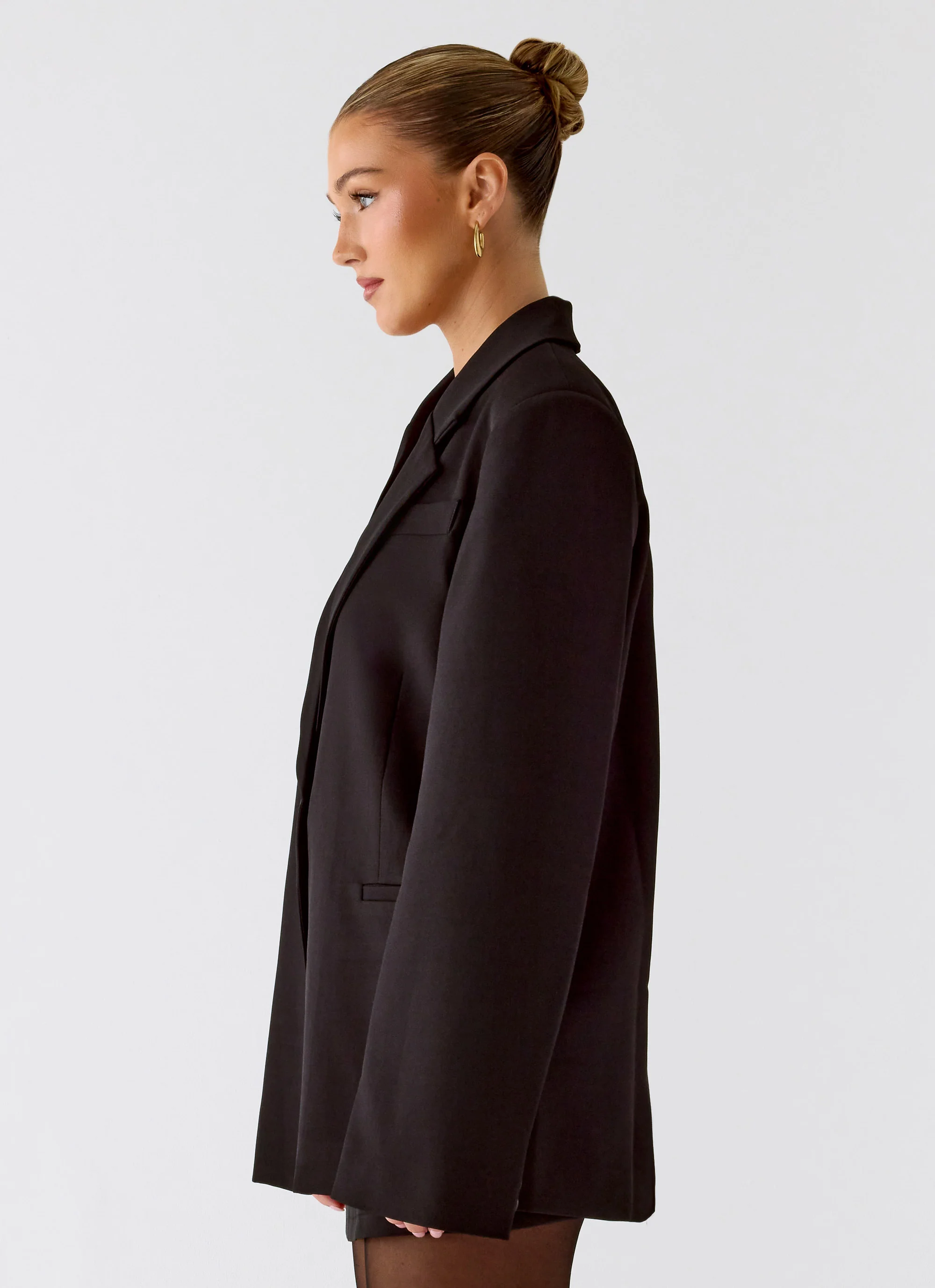 Kingston Oversized Blazer - Black
