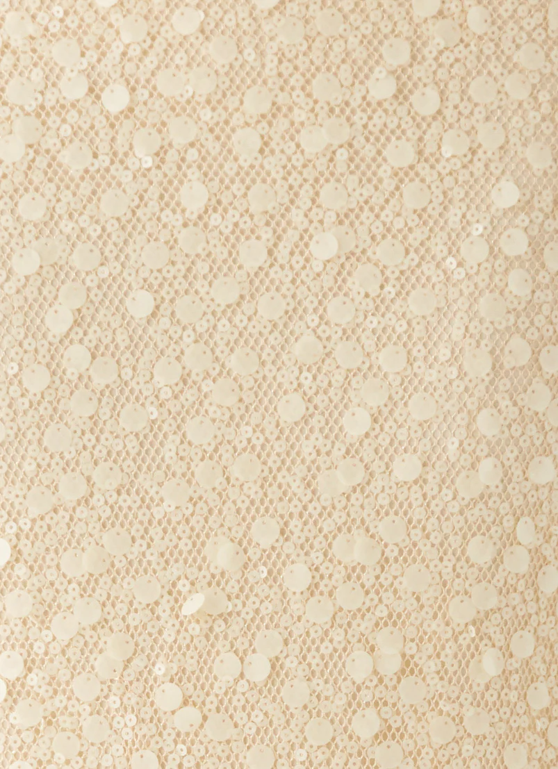 Honestly Sequin Maxi Skirt - Yellow