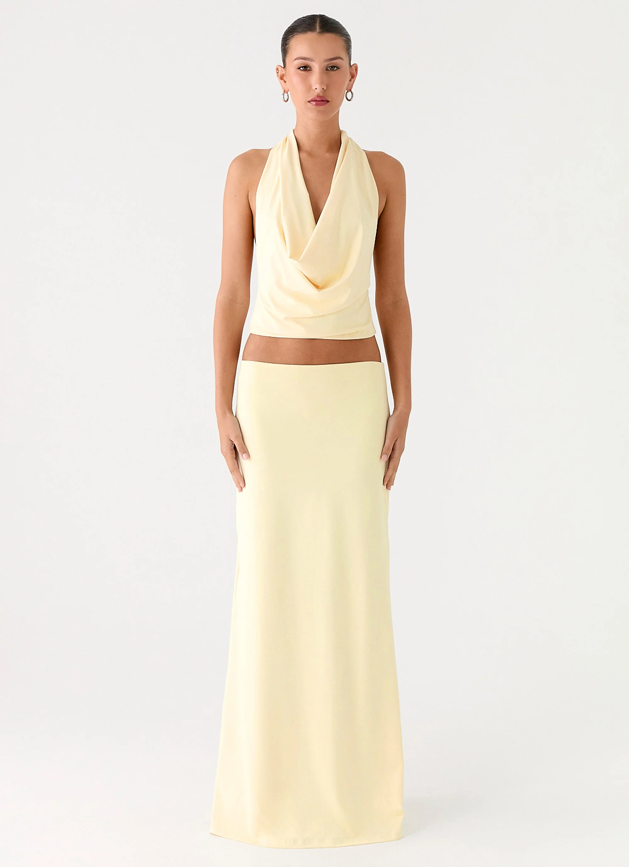 Ashi Maxi Skirt - Yellow