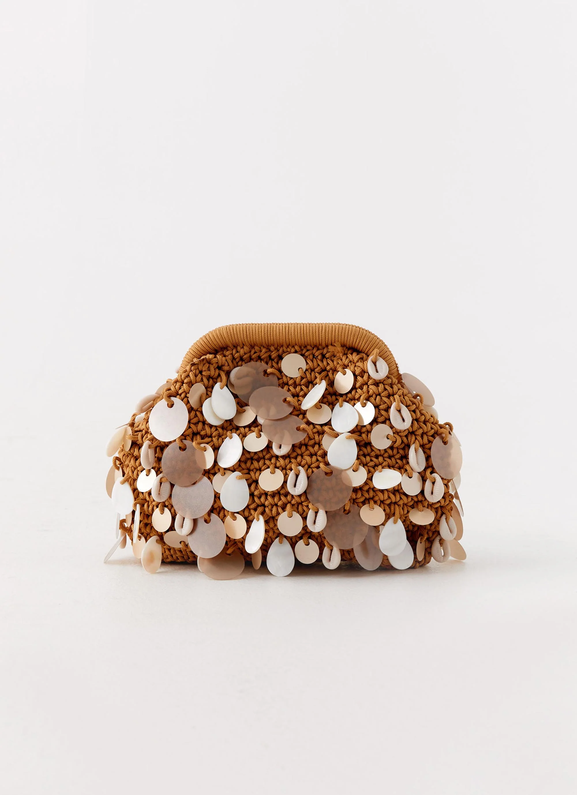 Kadence Clutch Bag - Natural