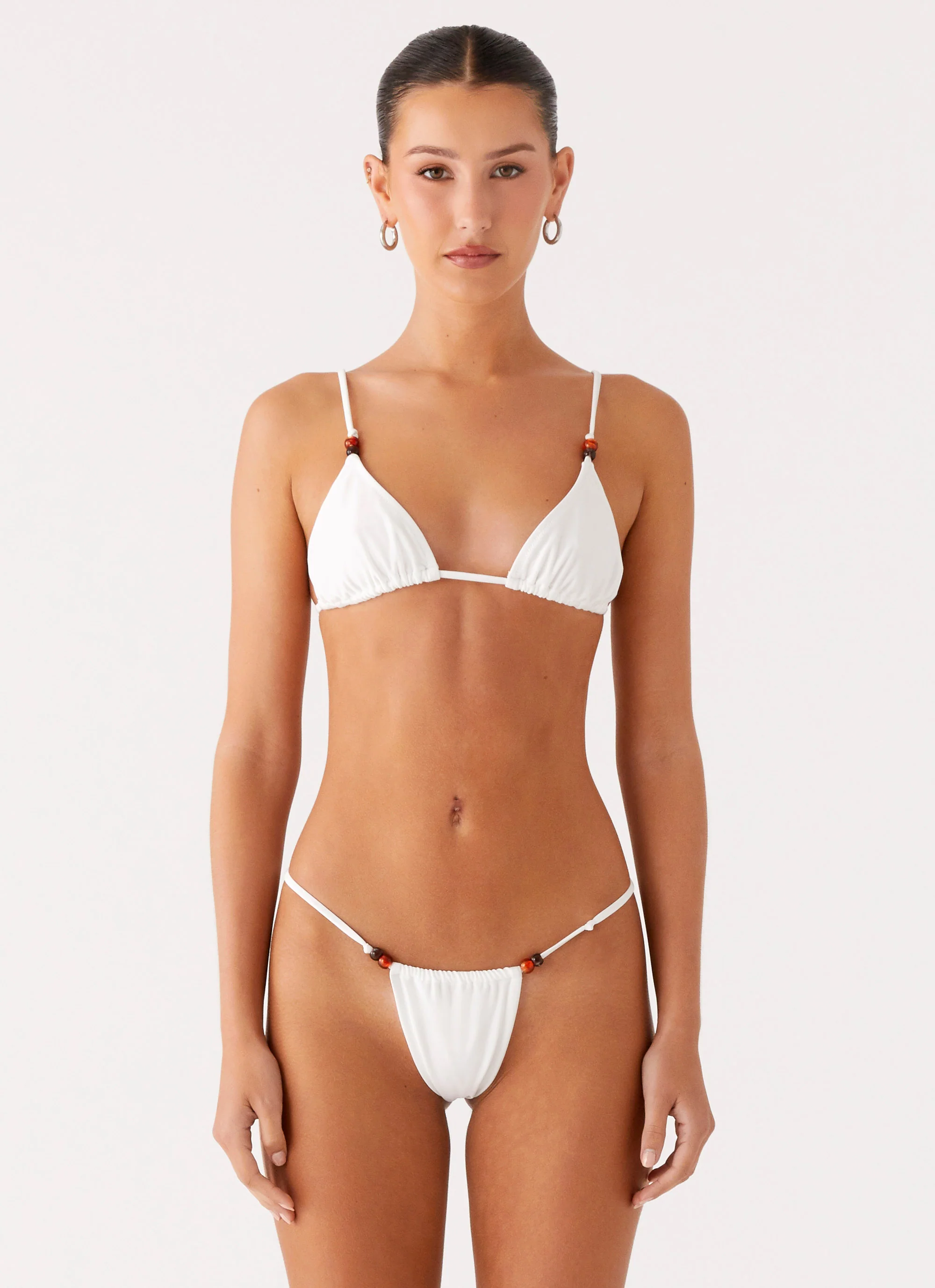 Ivanka Bikini Top - White