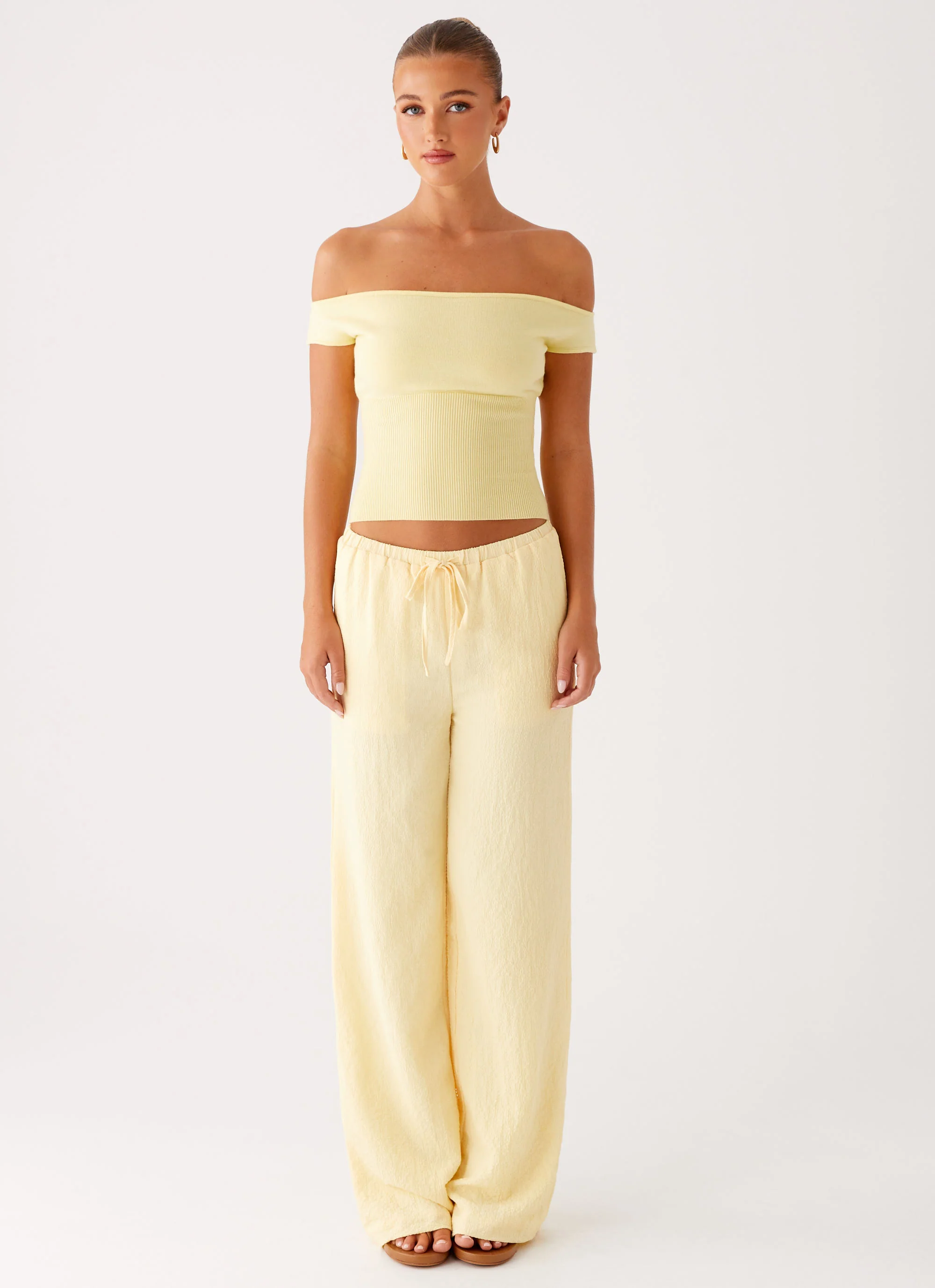 Coleman Knit Top - Yellow