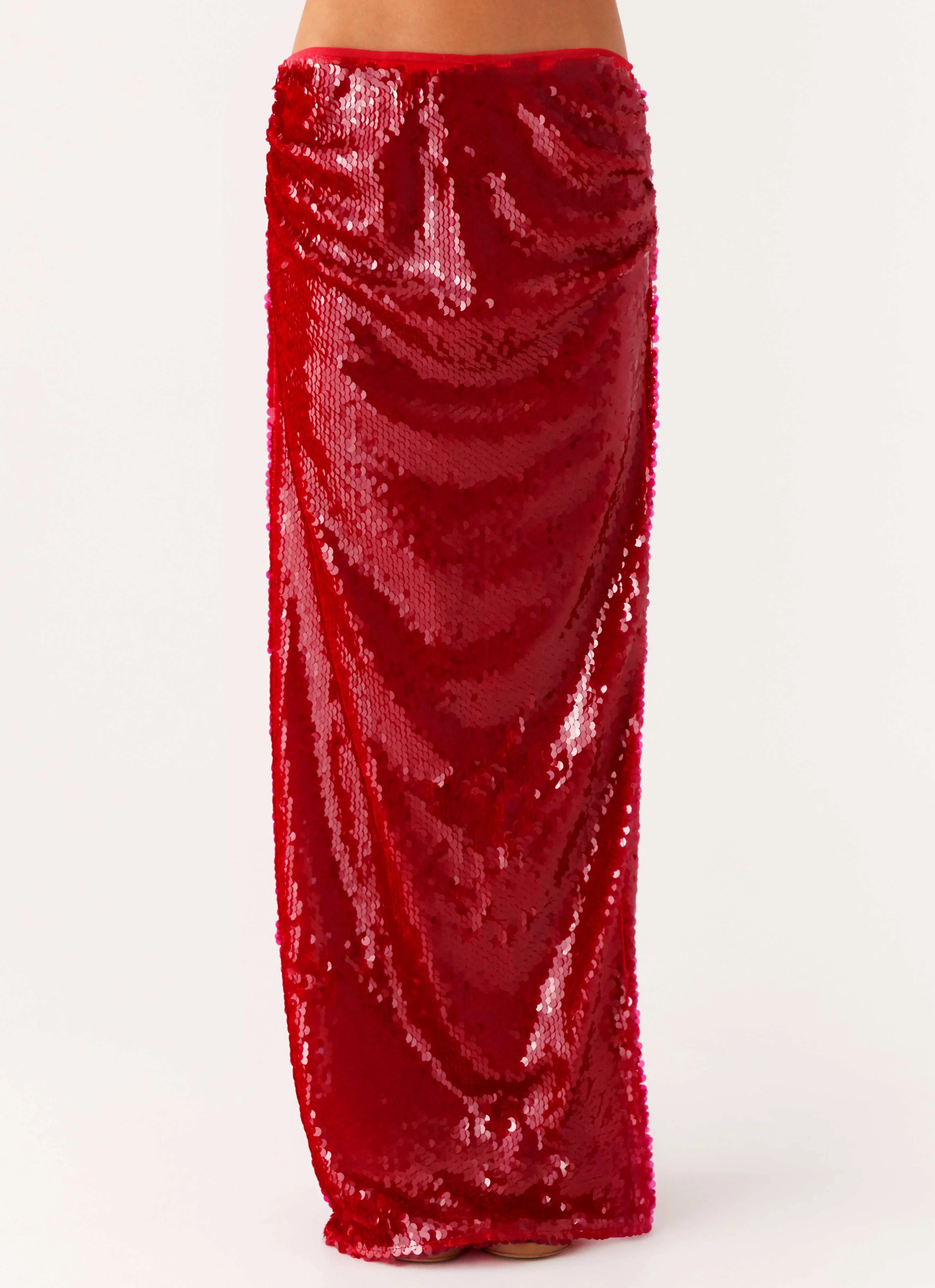 Amosa Maxi Skirt - Fuchsia