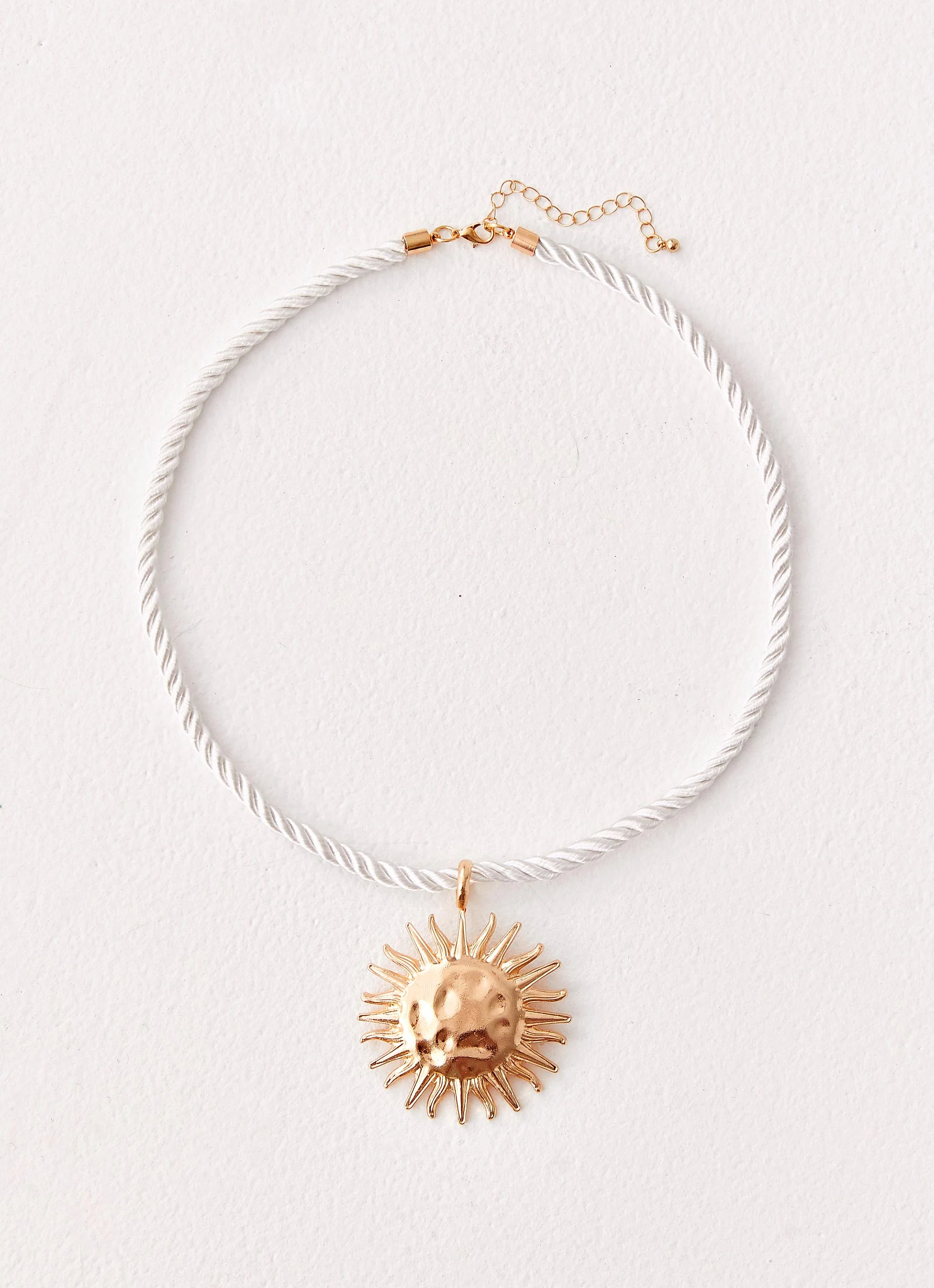 Amber Necklace - Gold