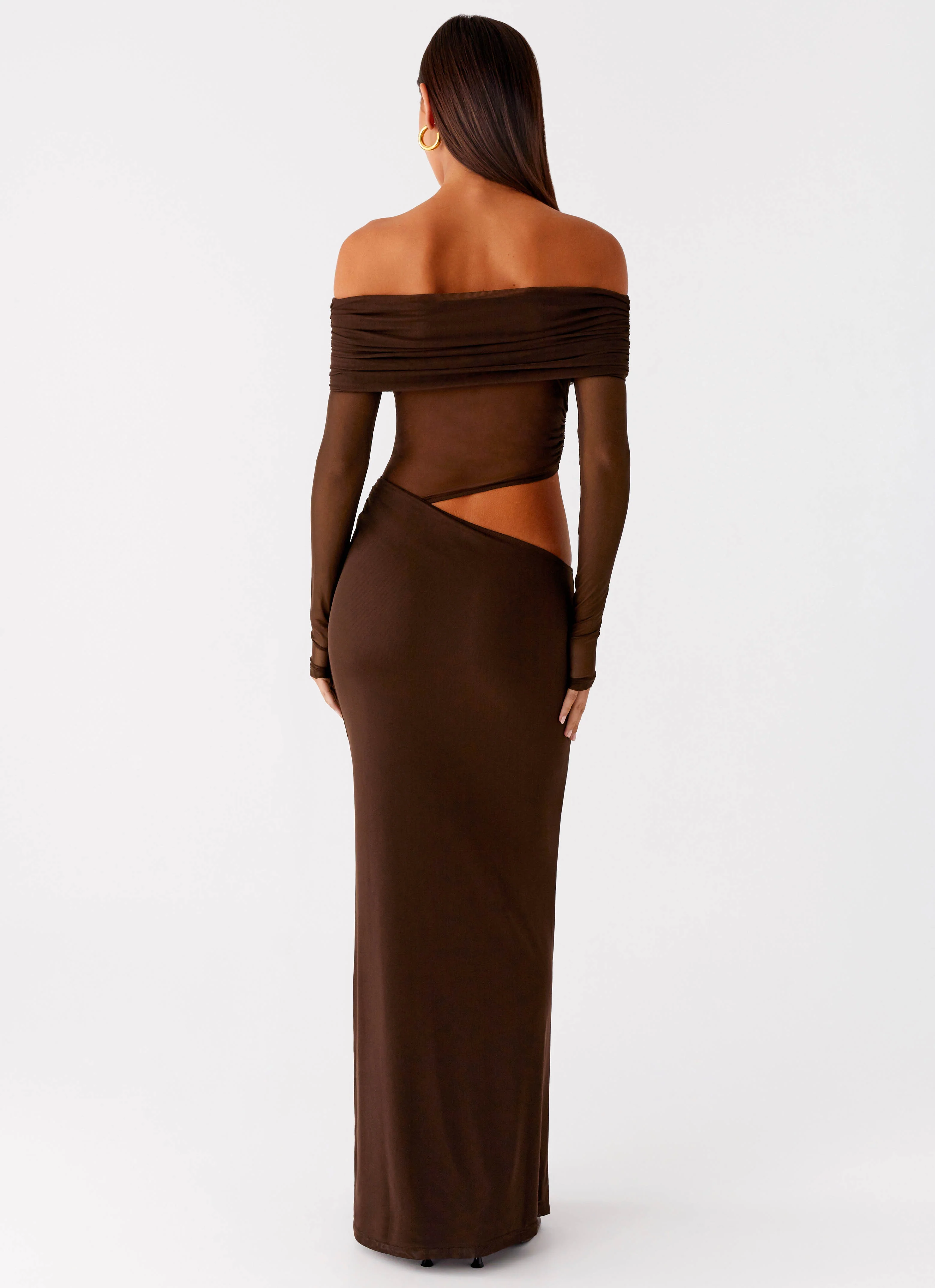 Emery Maxi Dress - Chocolate