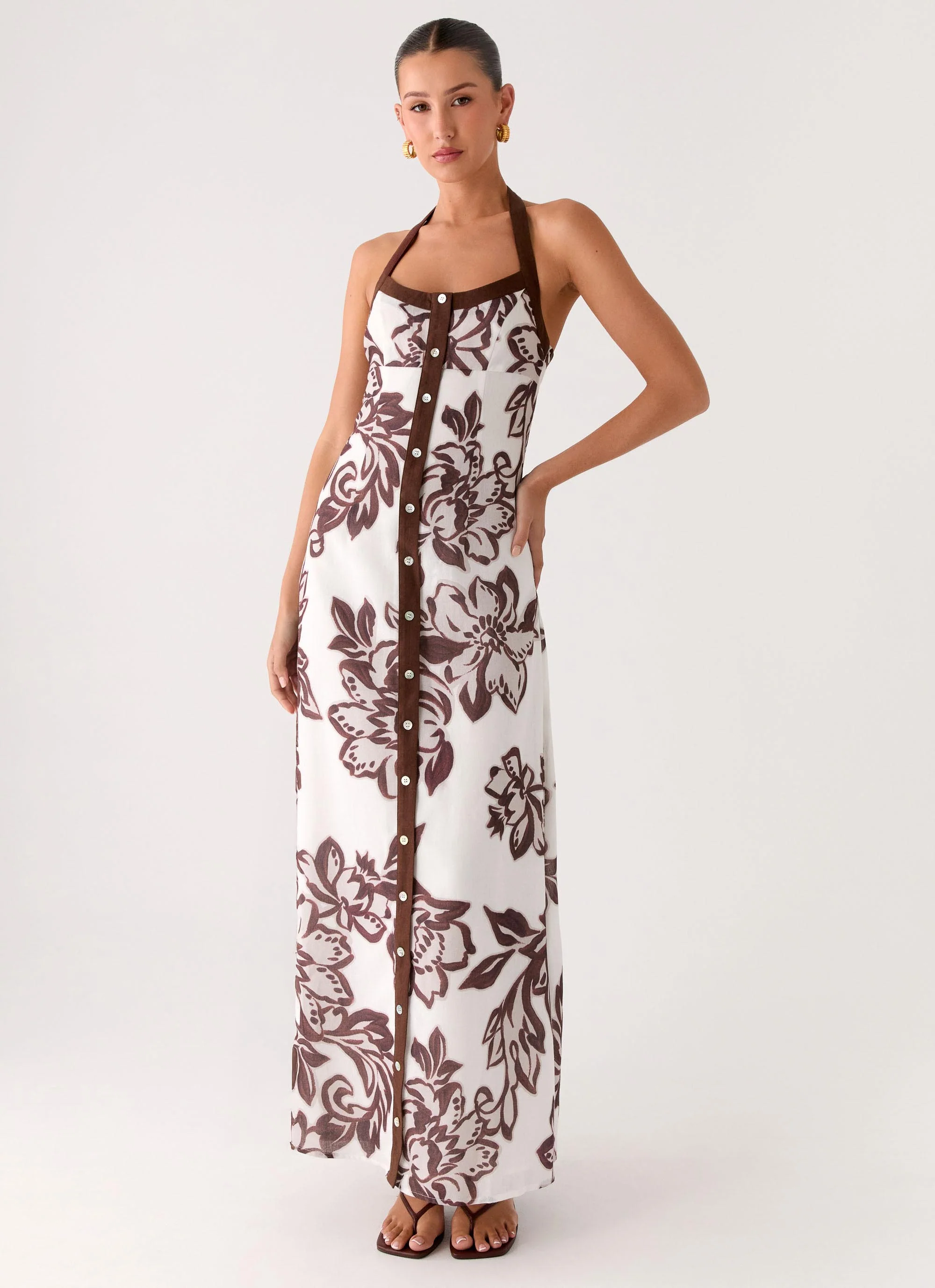 Jovanni Maxi Dress - Vanilla Meadow