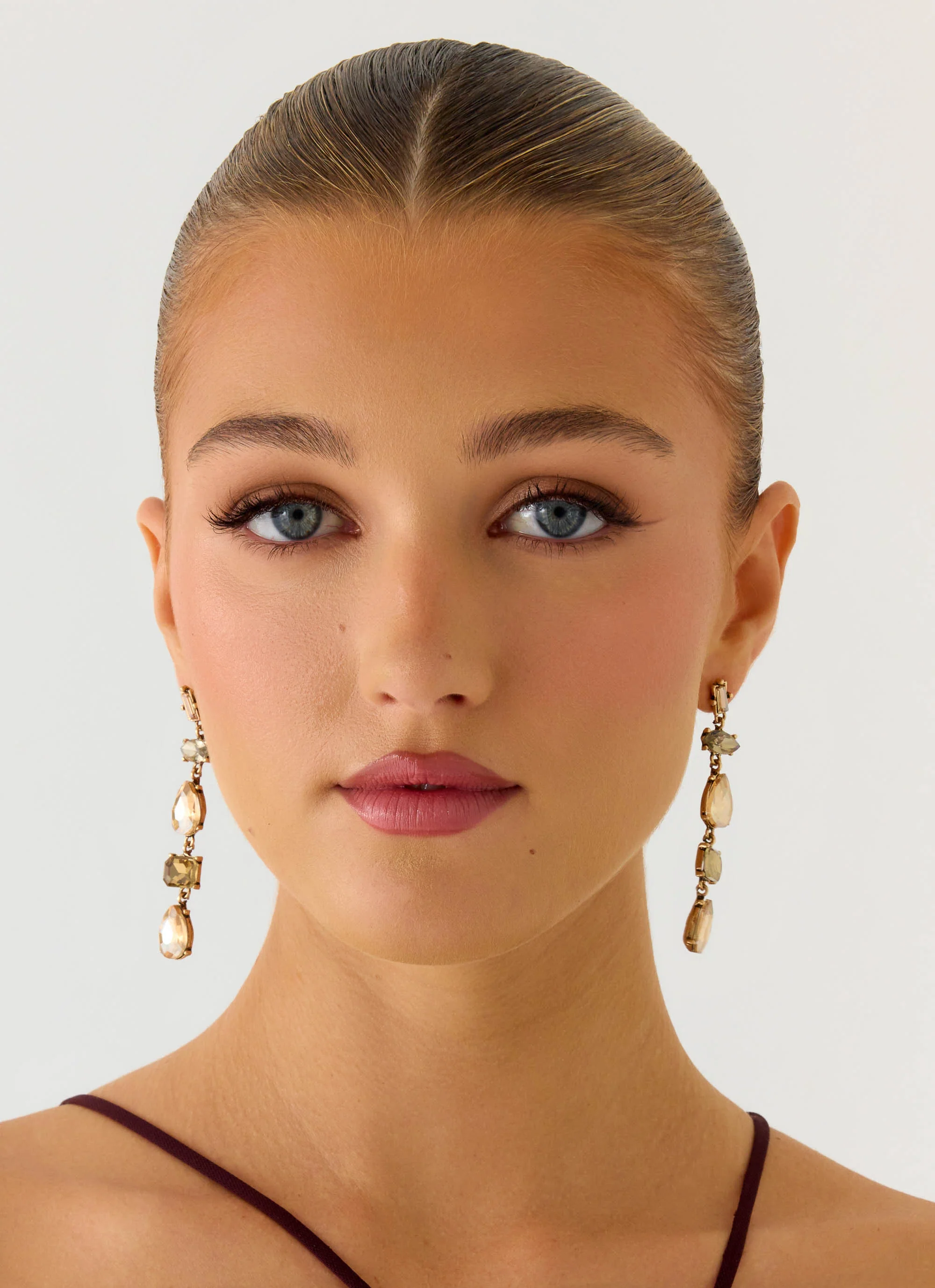 Soleil Shade Earrings - Taupe