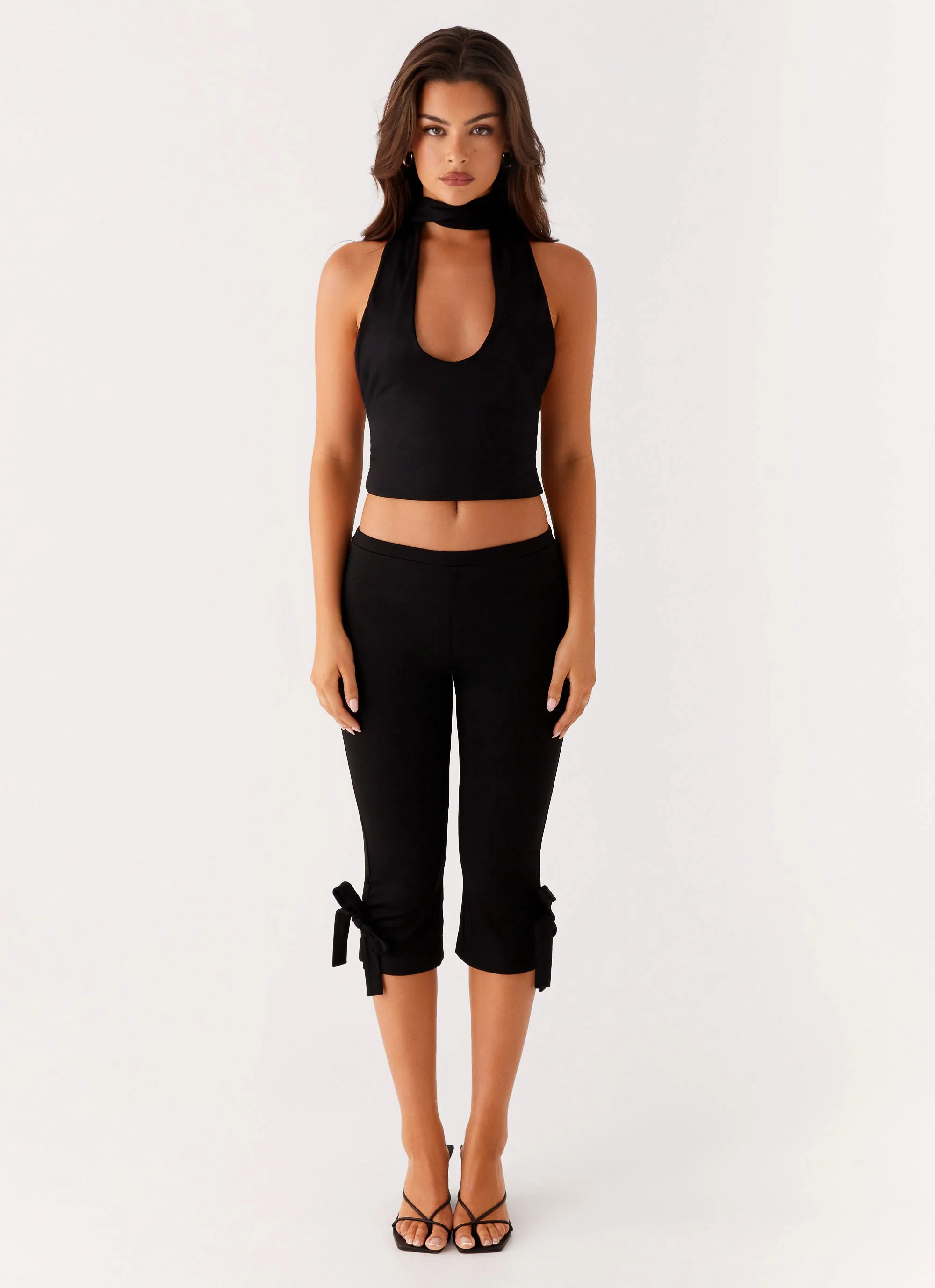Takeover Capri Pants - Black