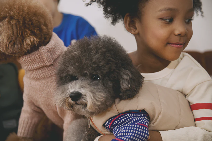 Flying Duck Reversible Padding Jacket . Blue