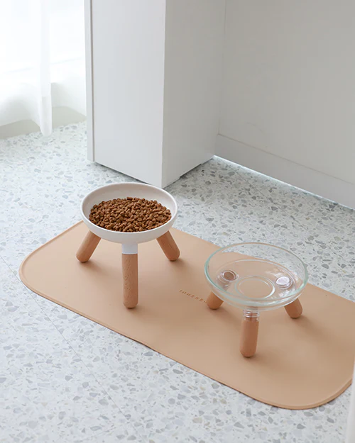 Oreo Double Pet Mat . WOOD BEIGE