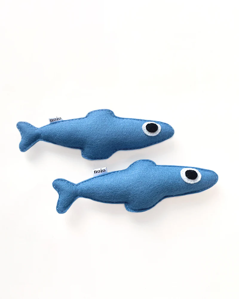 Anchovy Wool Catnip Cat Toy