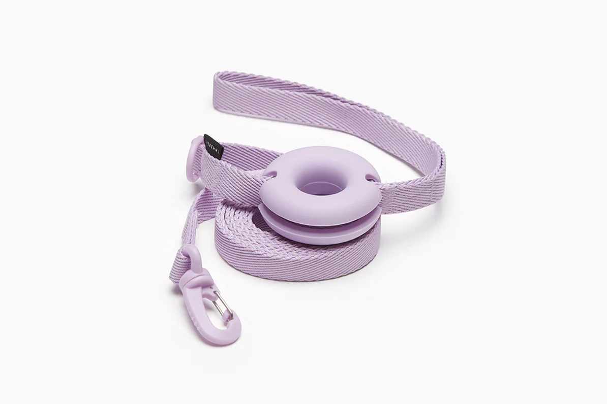 Macaron Leash . Lavender