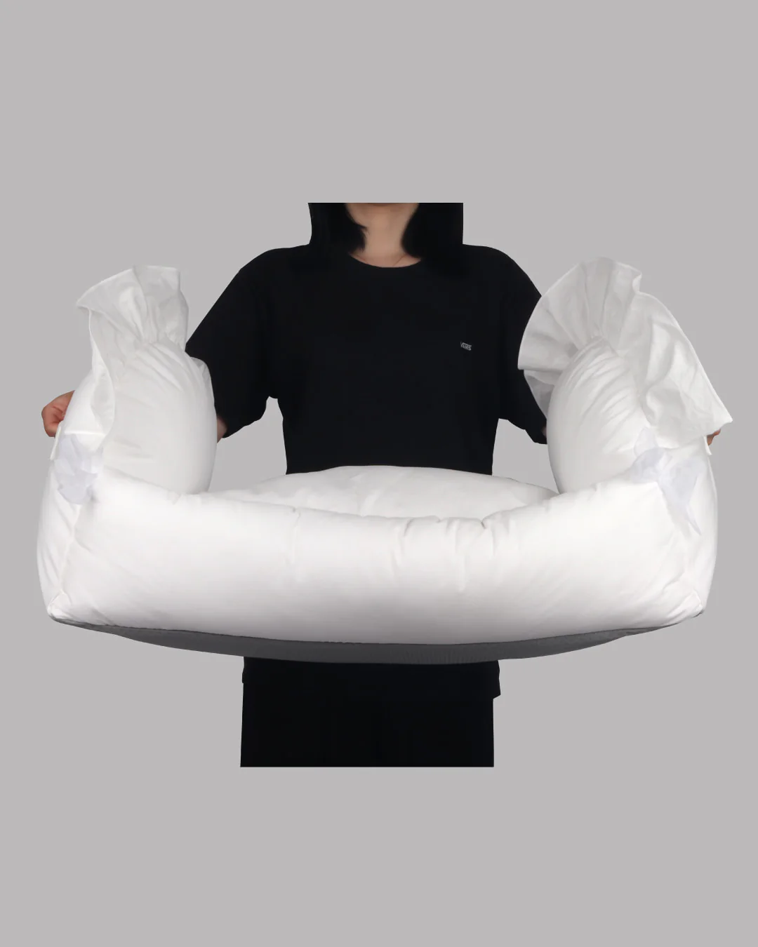 White Cotton Cradle Cushion